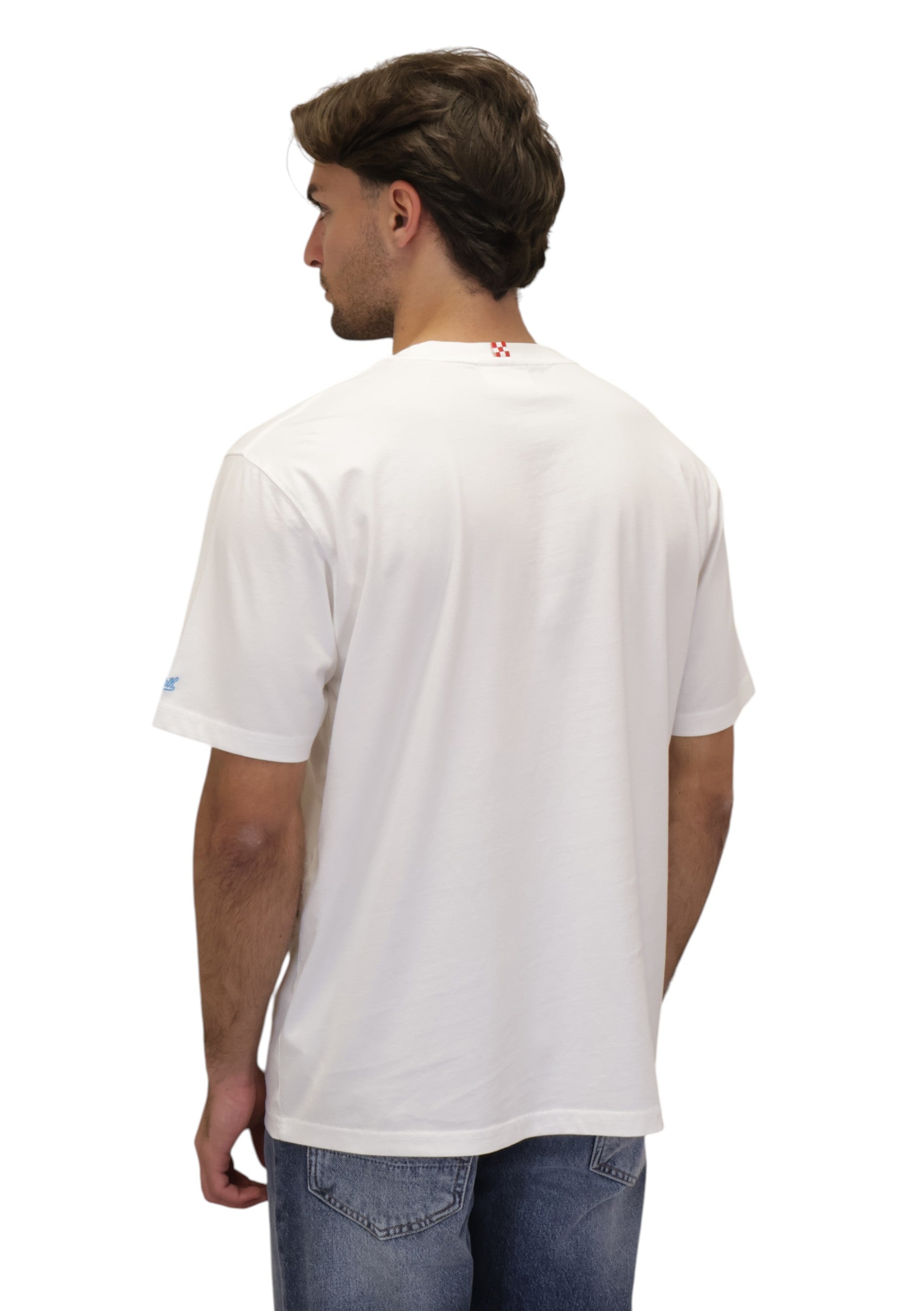 T-SHIRT Bianco Mc2 Saint Barth