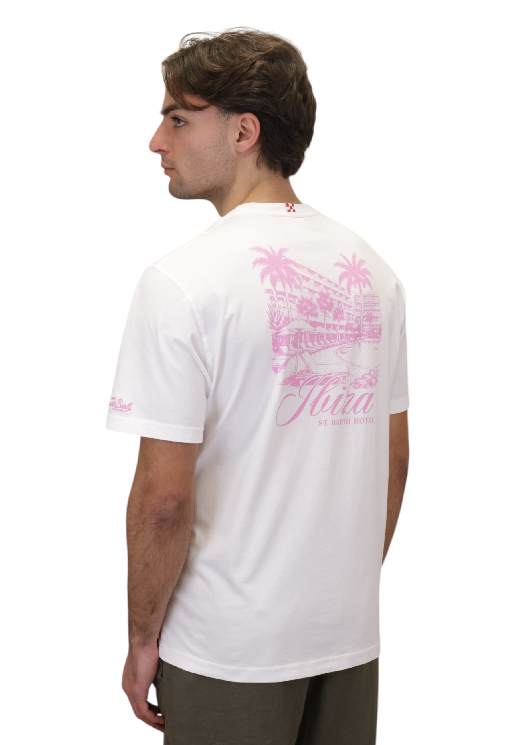 T-SHIRT Bianco Mc2 Saint Barth
