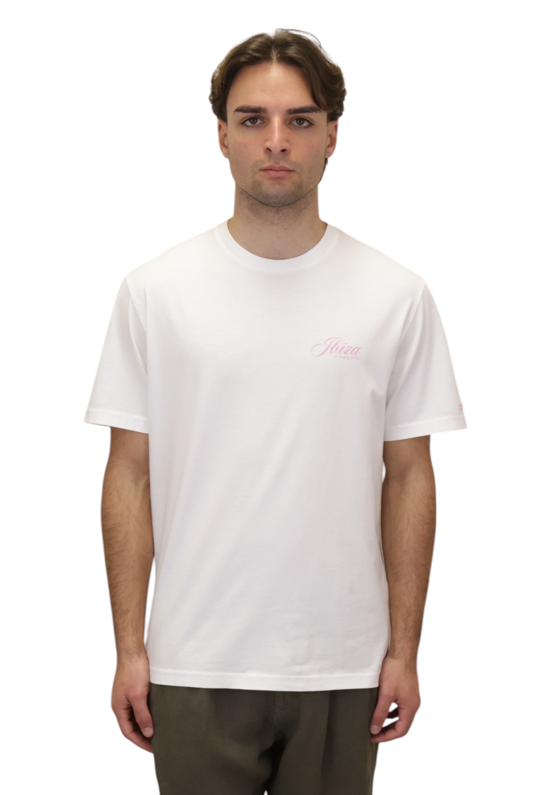 T-SHIRT Bianco Mc2 Saint Barth