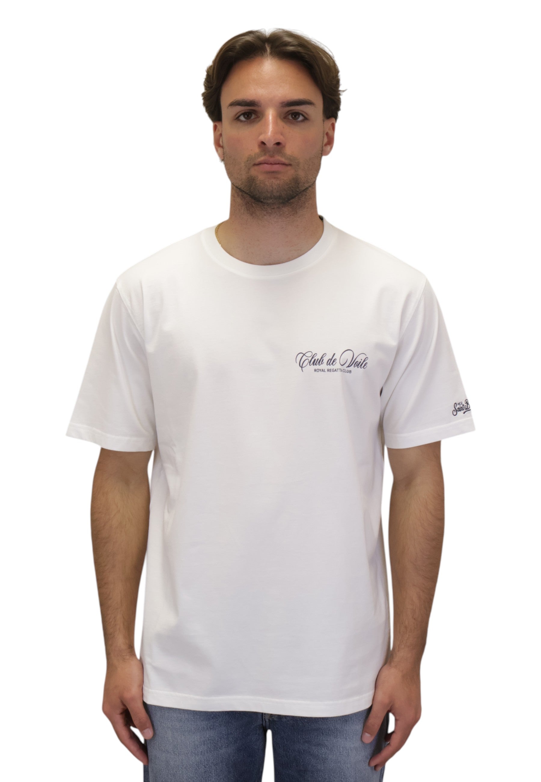 T-SHIRT Bianco Mc2 Saint Barth