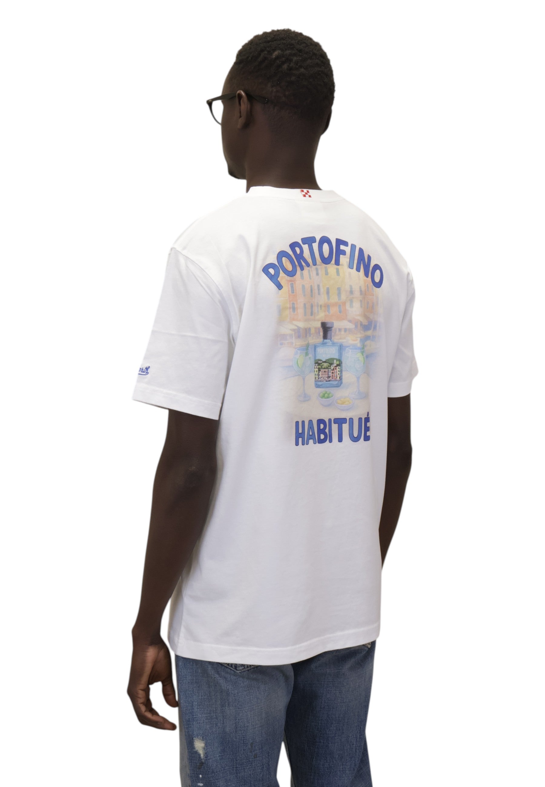 T-SHIRT Bianco Mc2 Saint Barth
