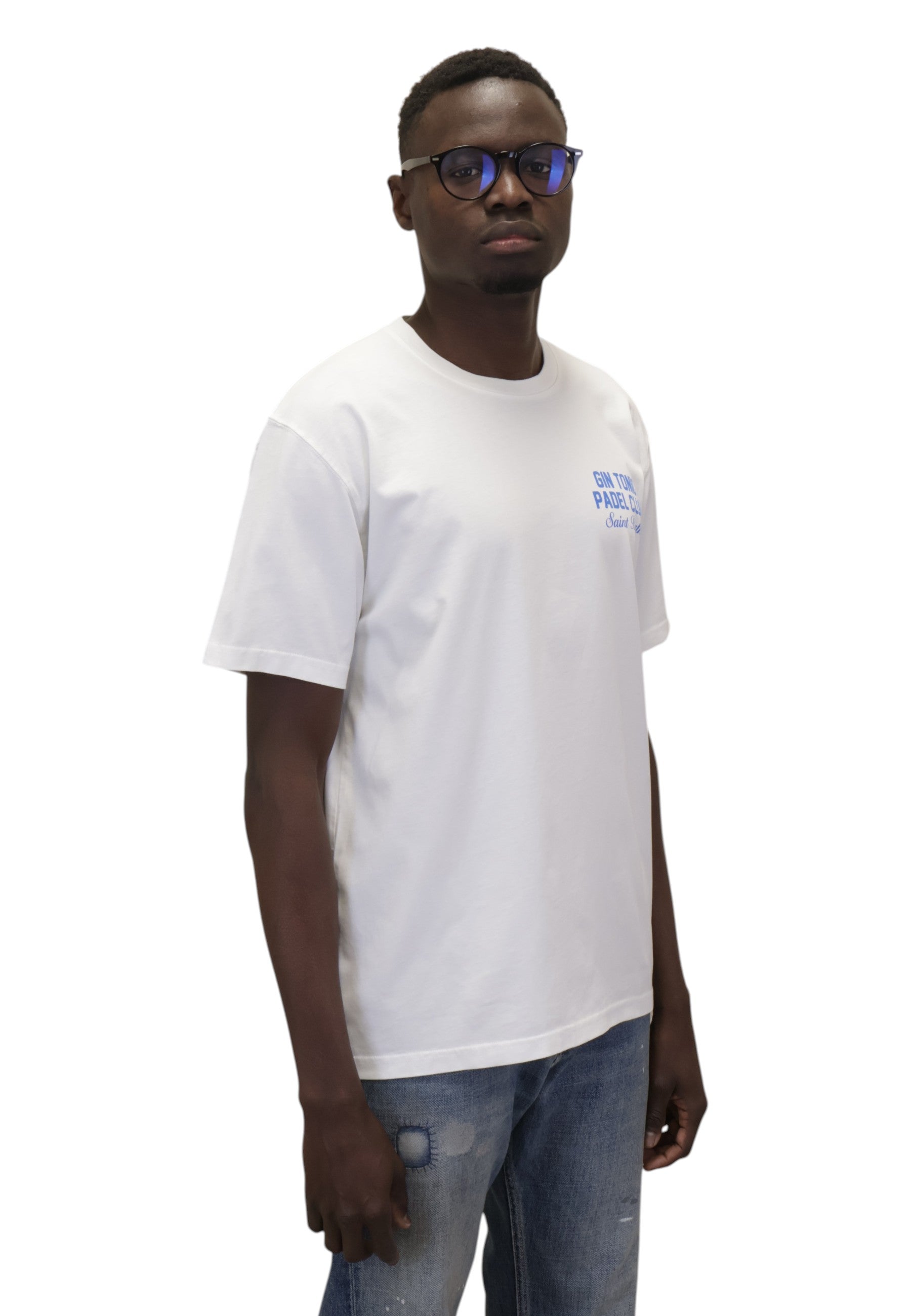 T-SHIRT Bianco Mc2 Saint Barth