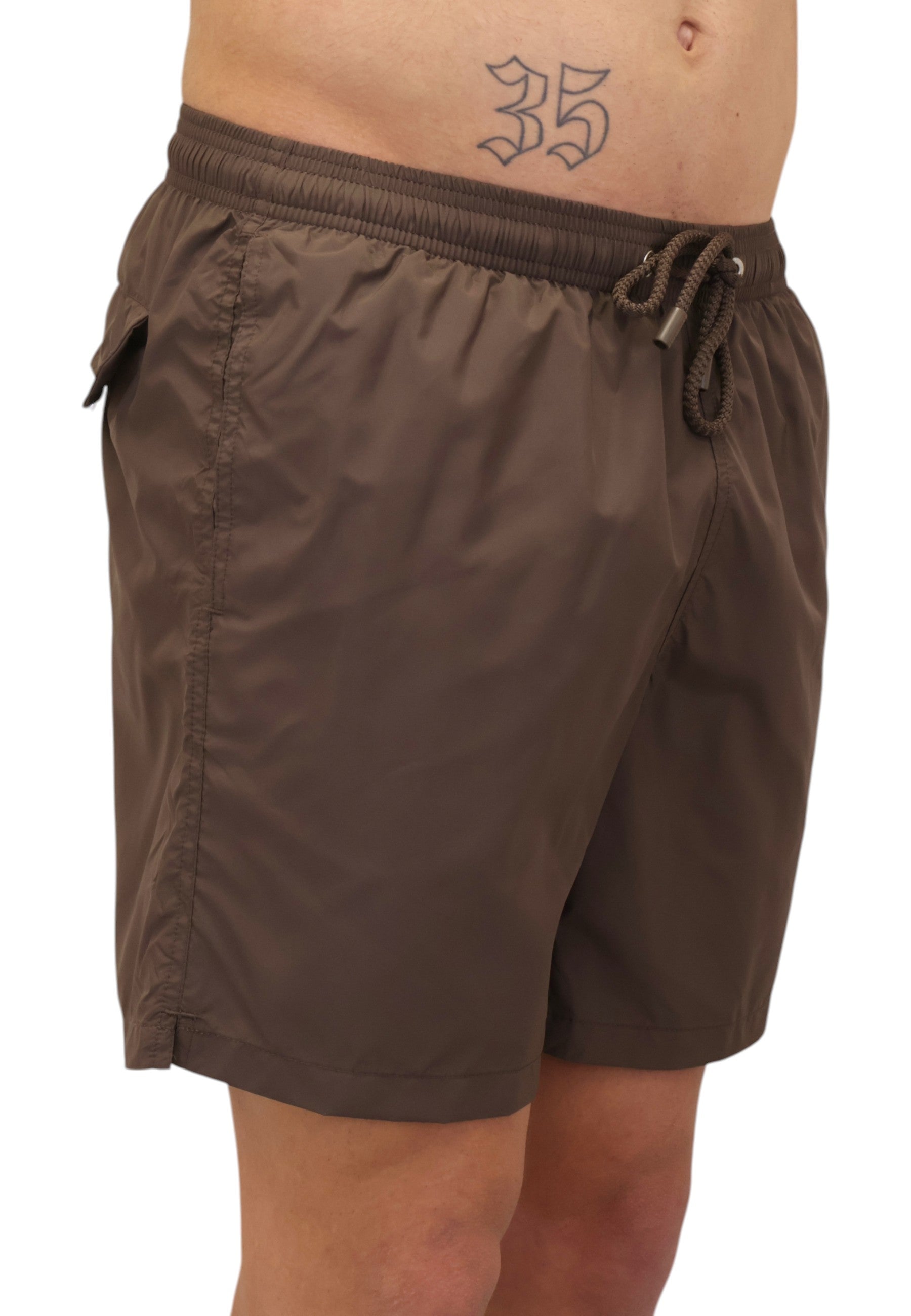 BOXER MARE Marrone Mc2 Saint Barth