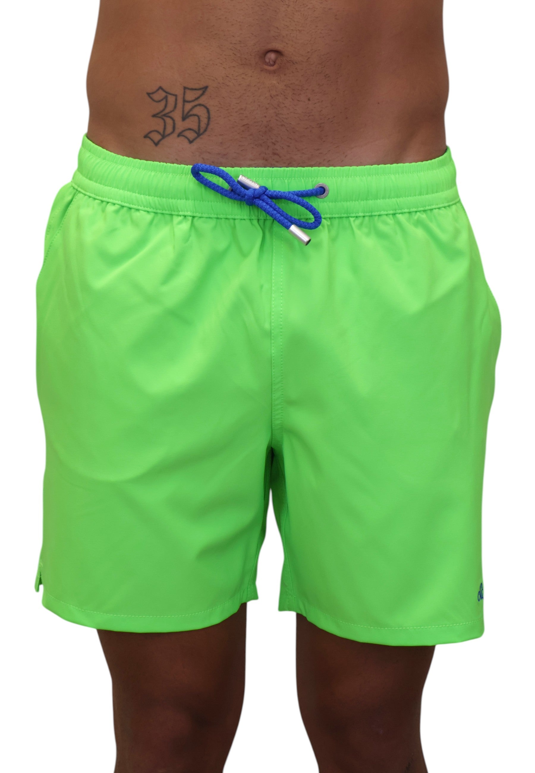 BOXER MARE Verde Mc2 Saint Barth