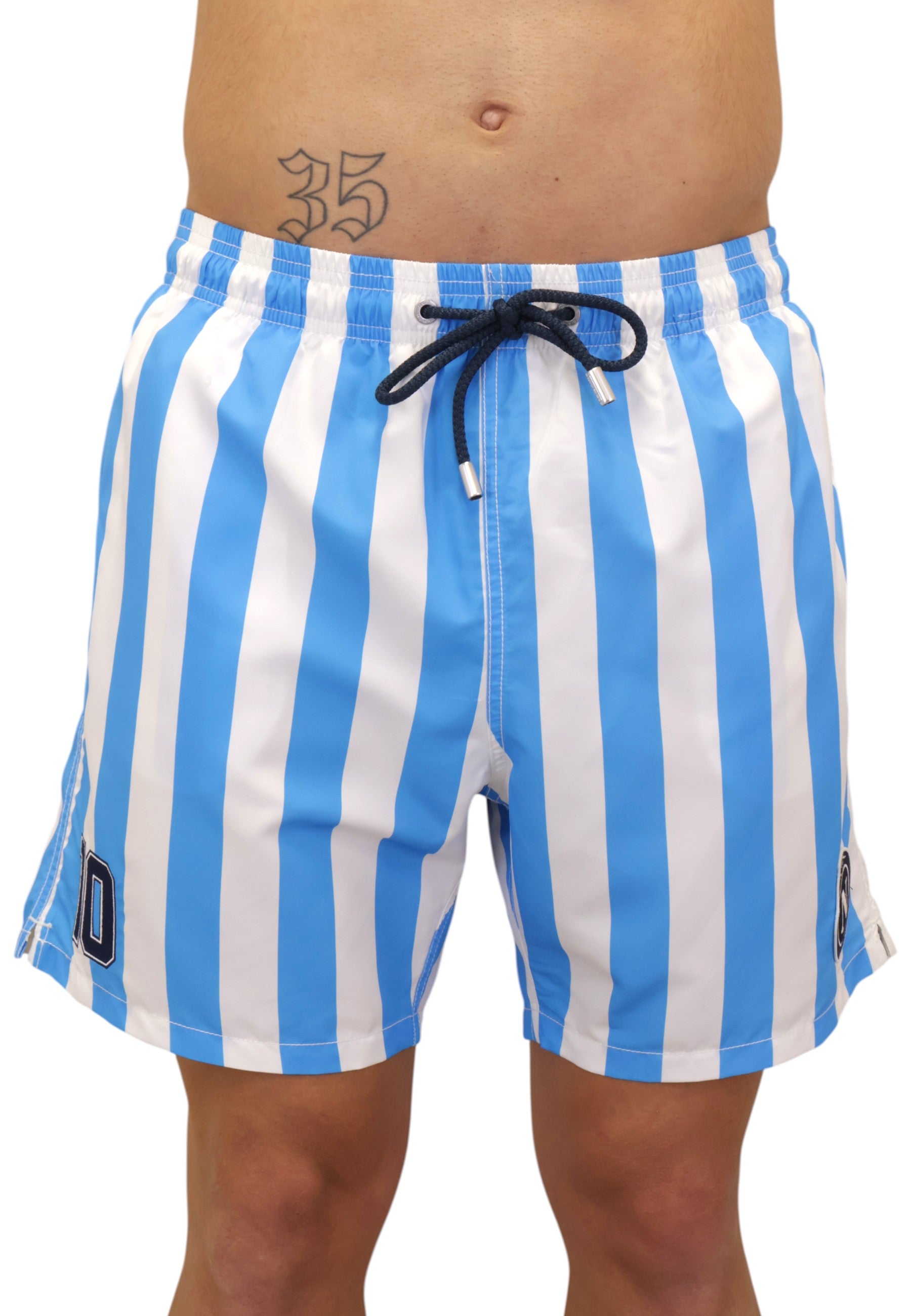 BOXER MARE Bianco Mc2 Saint Barth