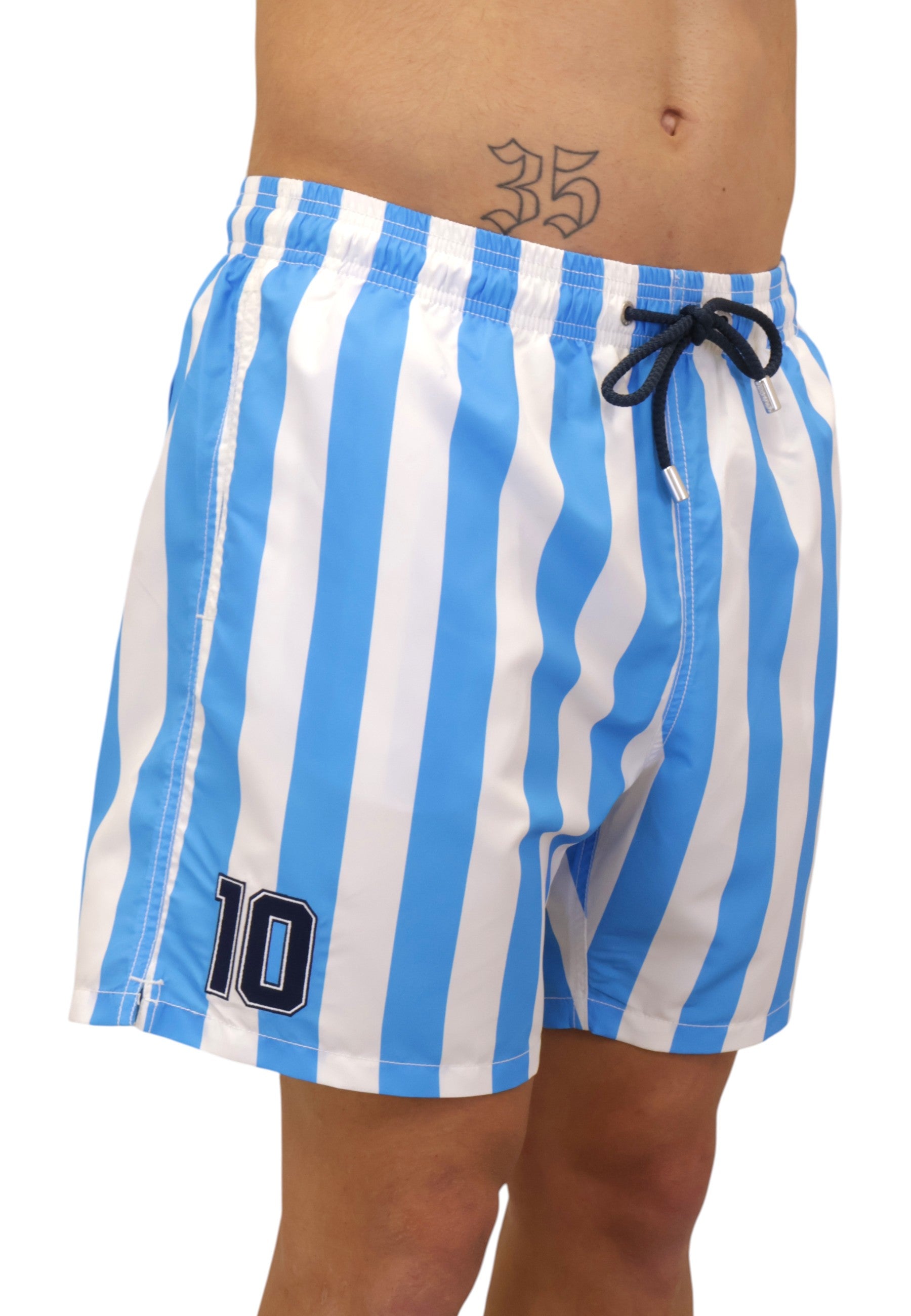BOXER MARE Bianco Mc2 Saint Barth