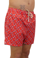 BOXER MARE Rosso Mc2 Saint Barth
