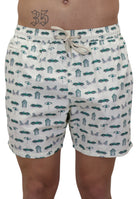 BOXER MARE Bianco Mc2 Saint Barth