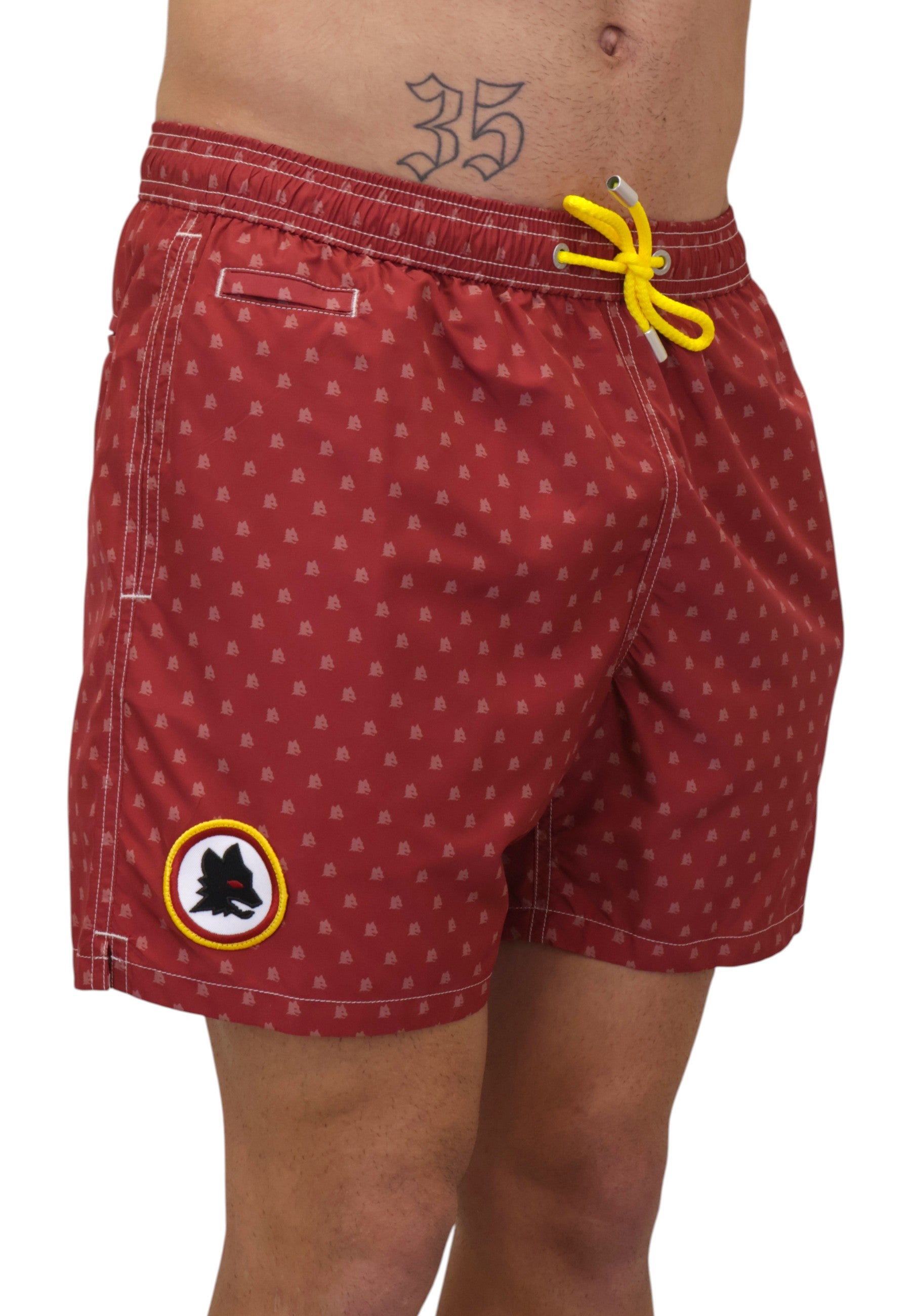 BOXER MARE Rosso Mc2 Saint Barth