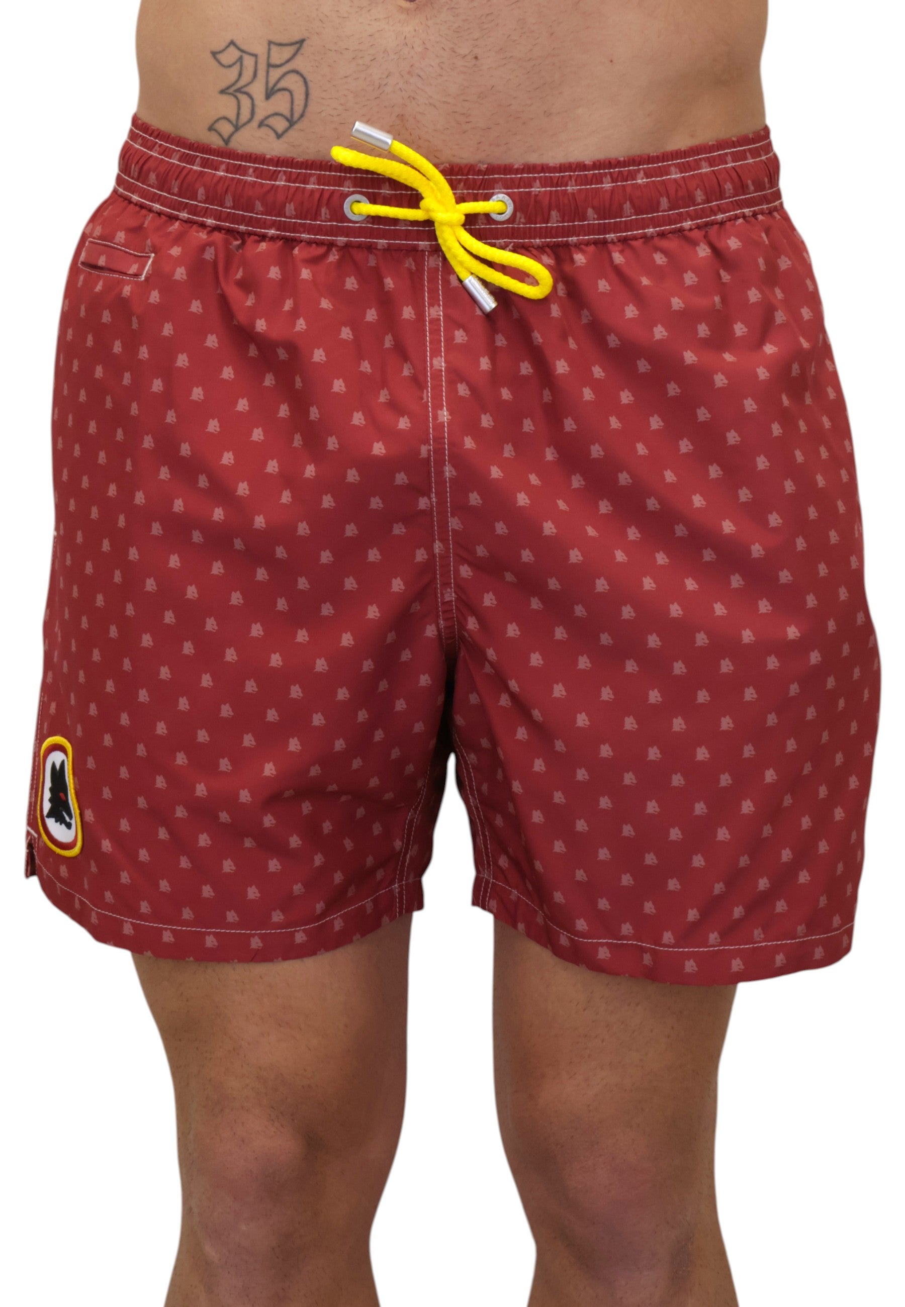 BOXER MARE Rosso Mc2 Saint Barth