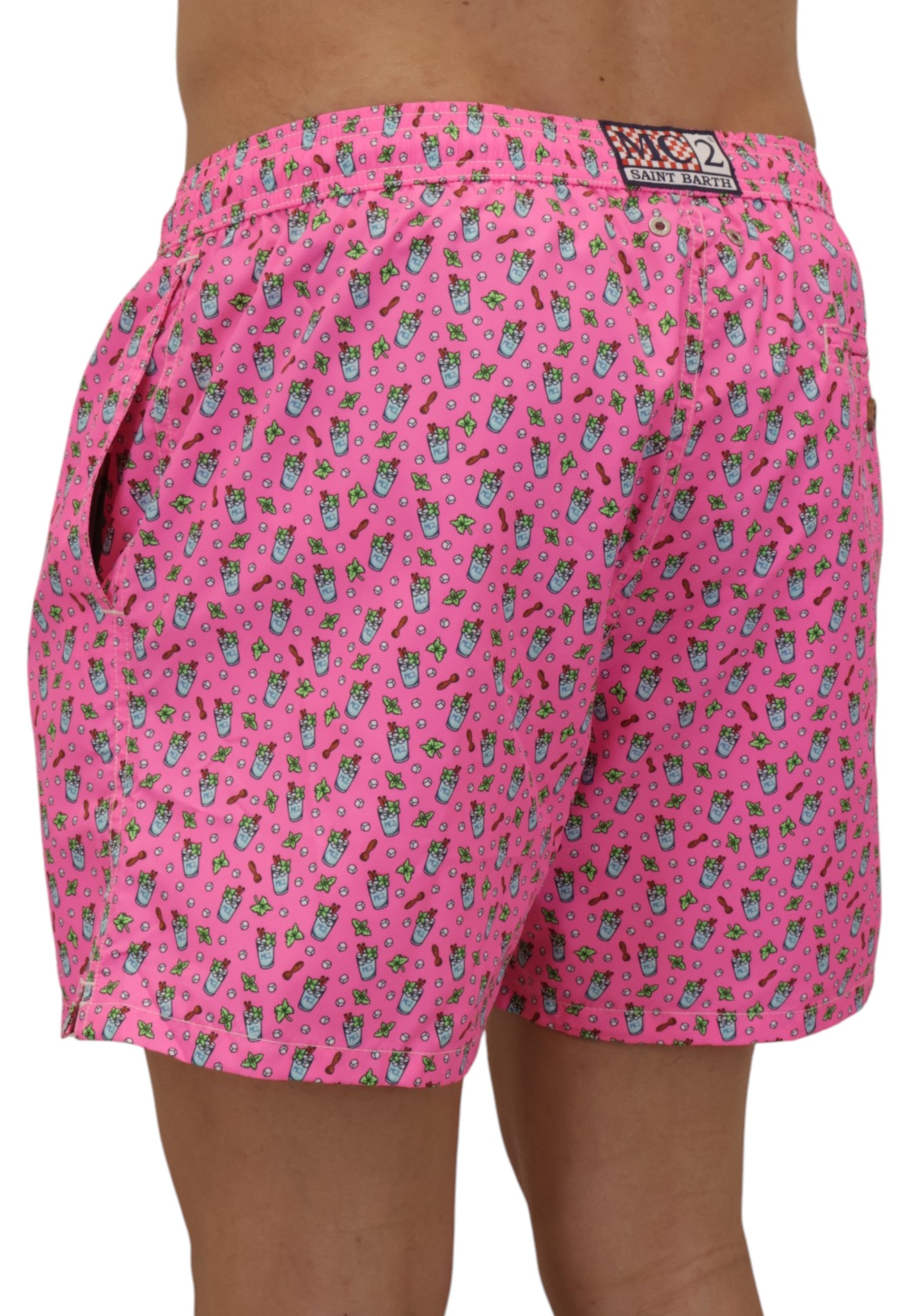 BOXER MARE Rosa Mc2 Saint Barth