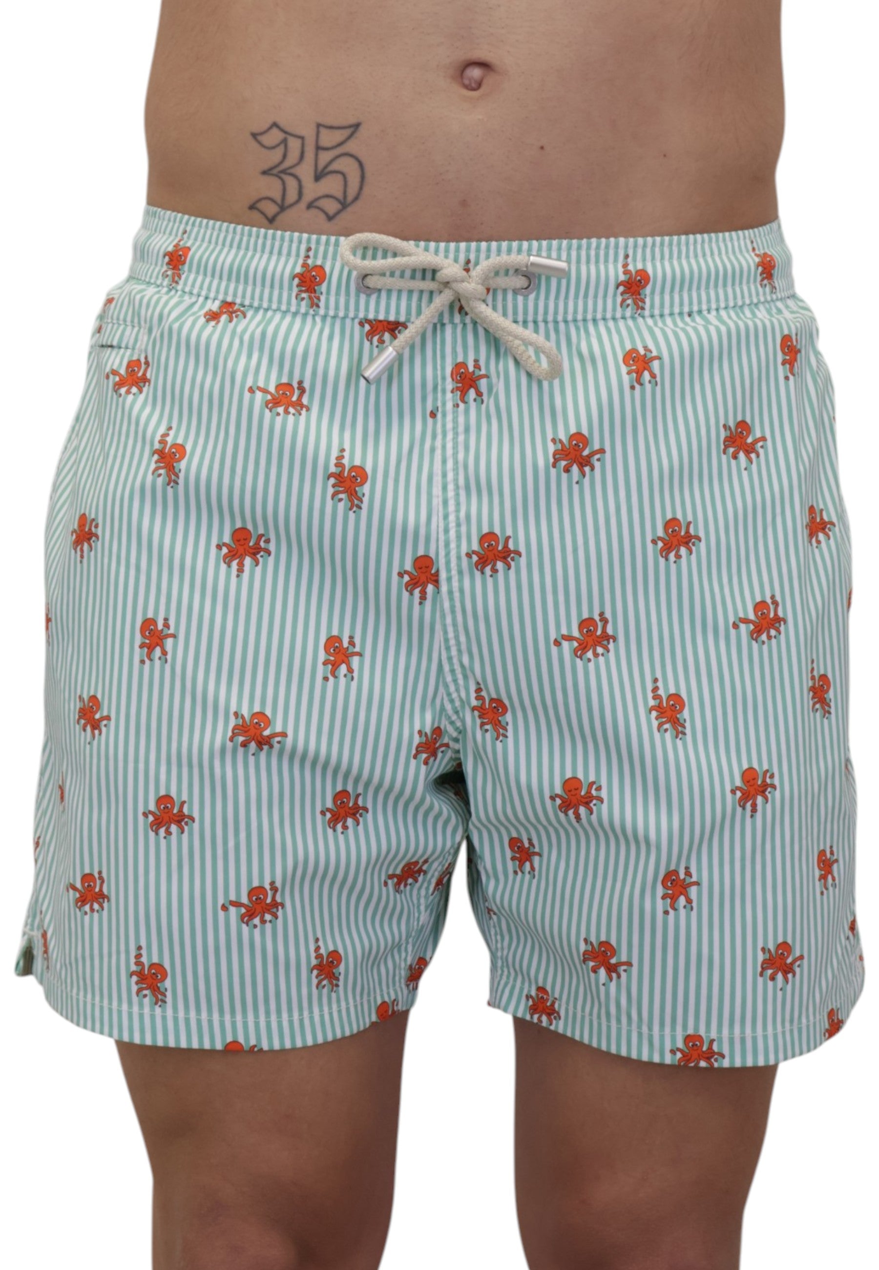 BOXER MARE Bianco Mc2 Saint Barth