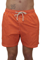 BOXER MARE Arancione Mc2 Saint Barth