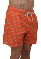 BOXER MARE Arancione Mc2 Saint Barth