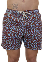 BOXER MARE Marrone Mc2 Saint Barth