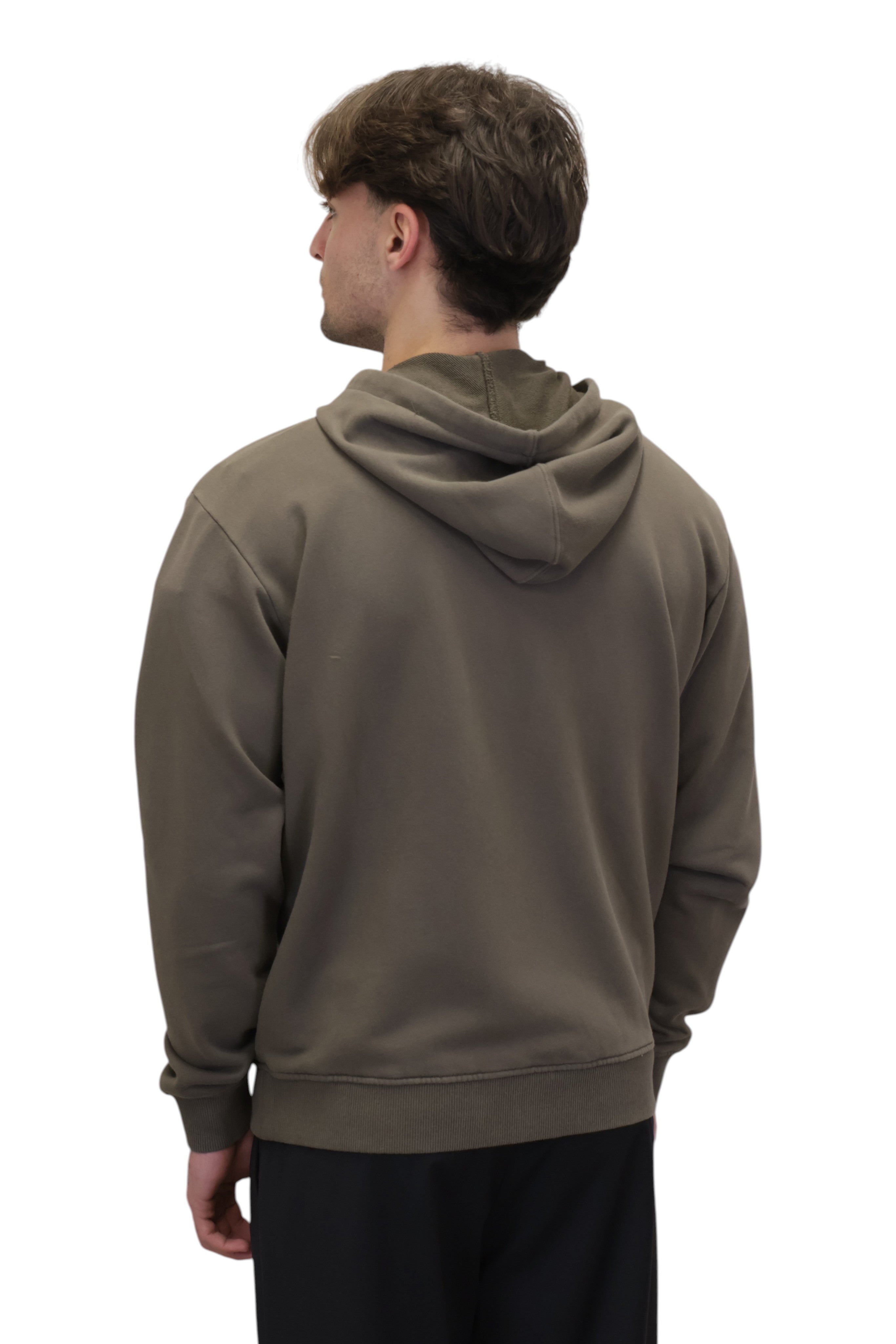 FELPE CON ZIP Verde Mc2 Saint Barth