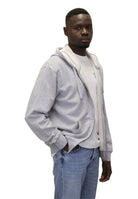 FELPE CON ZIP Grigio Mc2 Saint Barth