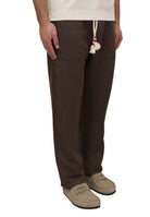 PANTALONI CON COULISSE Marrone Mc2 Saint Barth