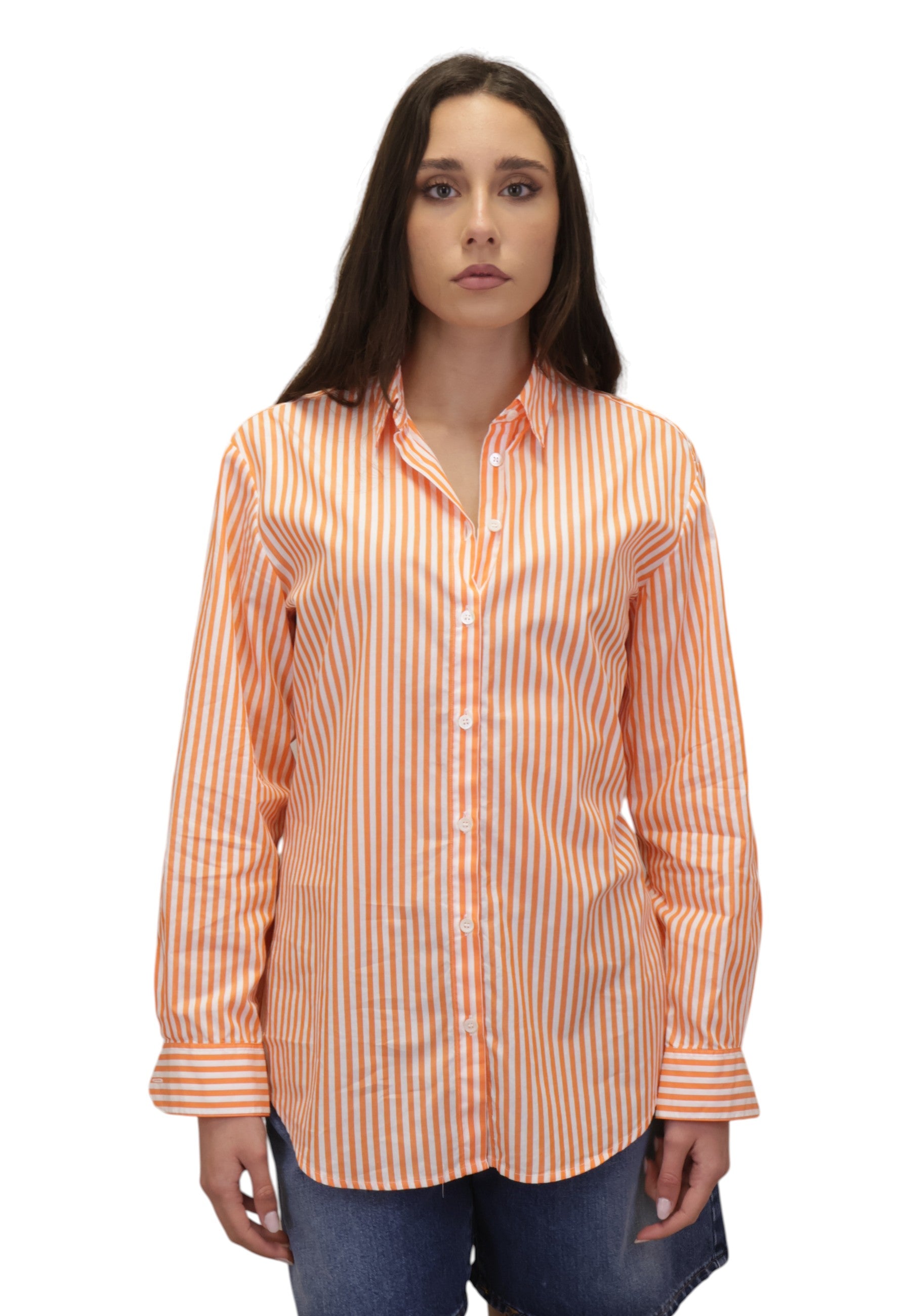 CAMICIE MANICA LUNGA Arancione Mc2 Saint Barth