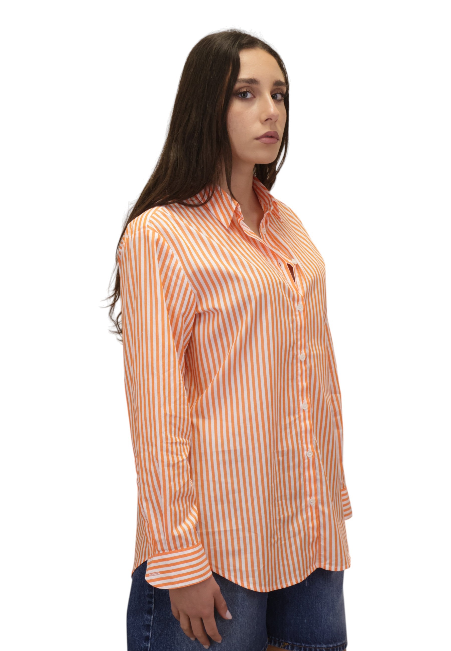 CAMICIE MANICA LUNGA Arancione Mc2 Saint Barth