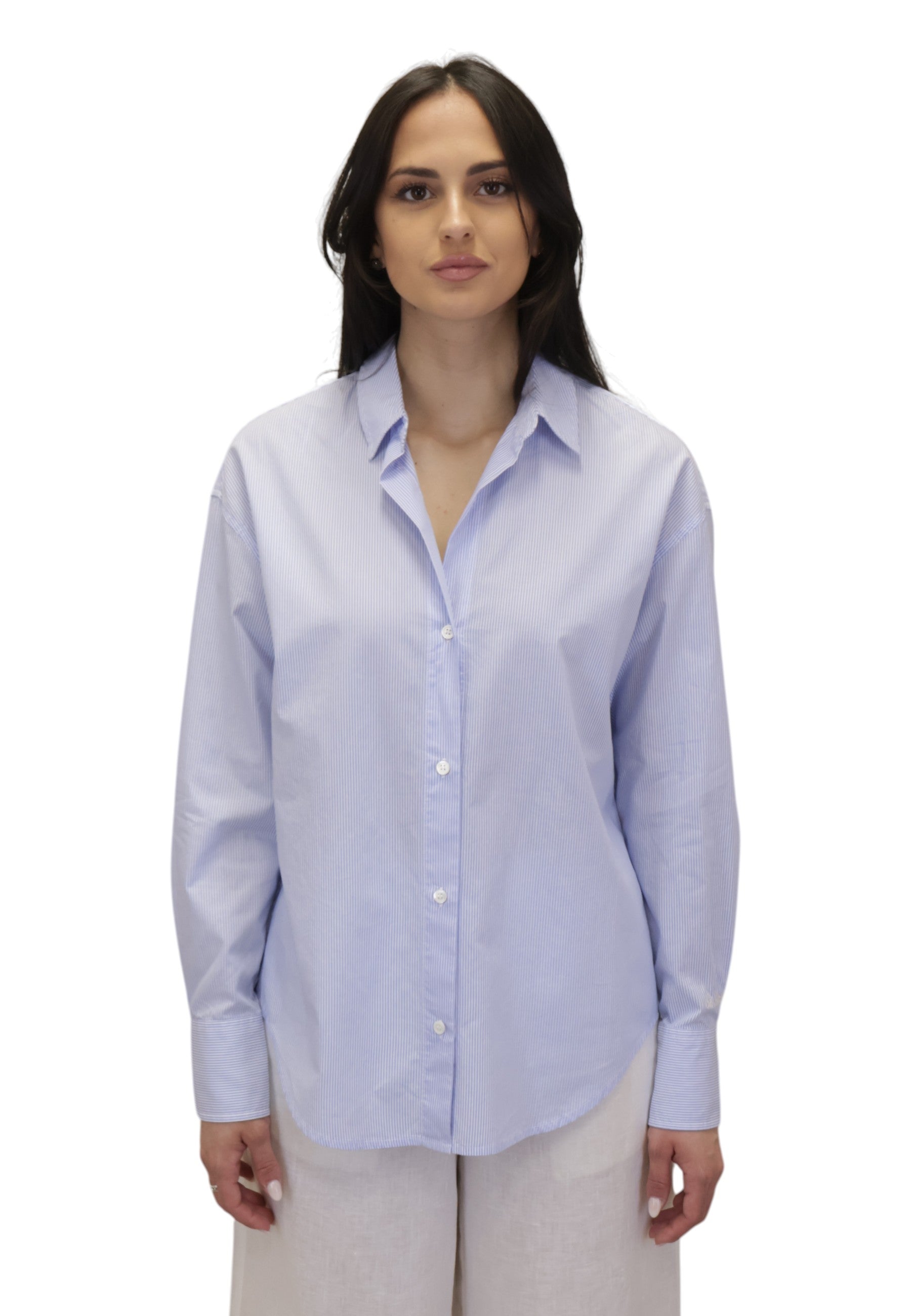 CAMICIE MANICA LUNGA Blu Mc2 Saint Barth