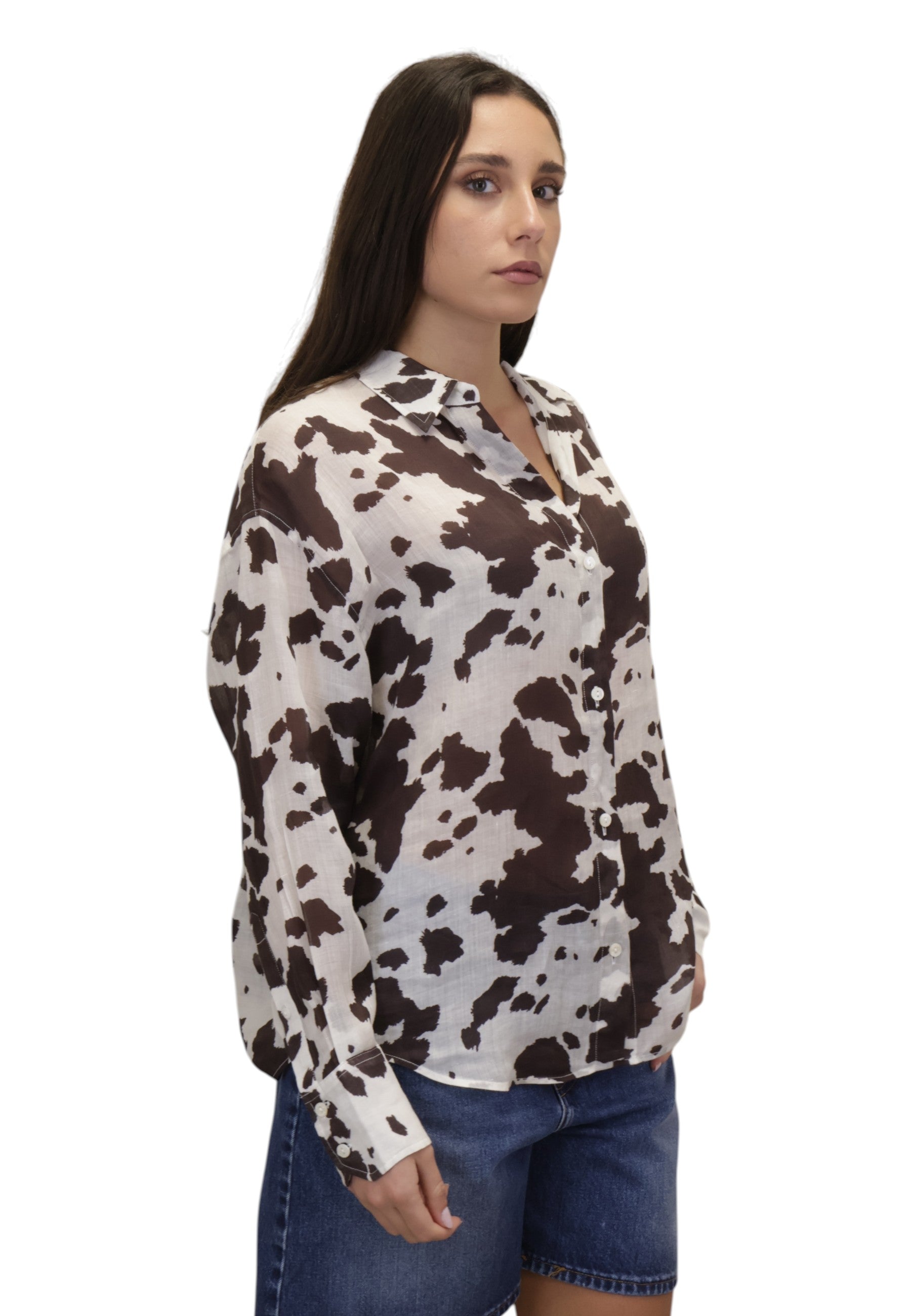 CAMICIE MANICA LUNGA Marrone Mc2 Saint Barth