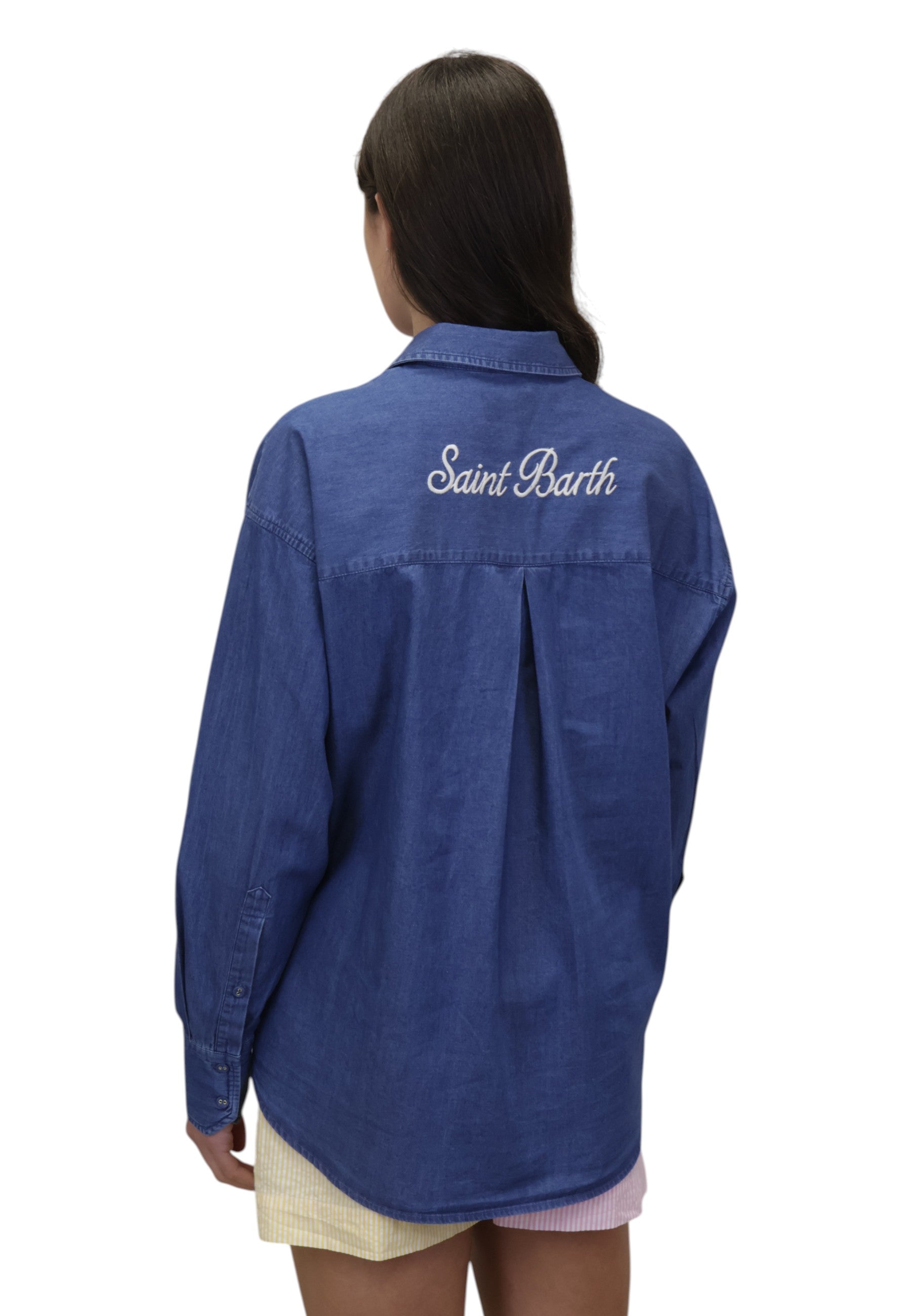 CAMICIE MANICA LUNGA Blu Mc2 Saint Barth