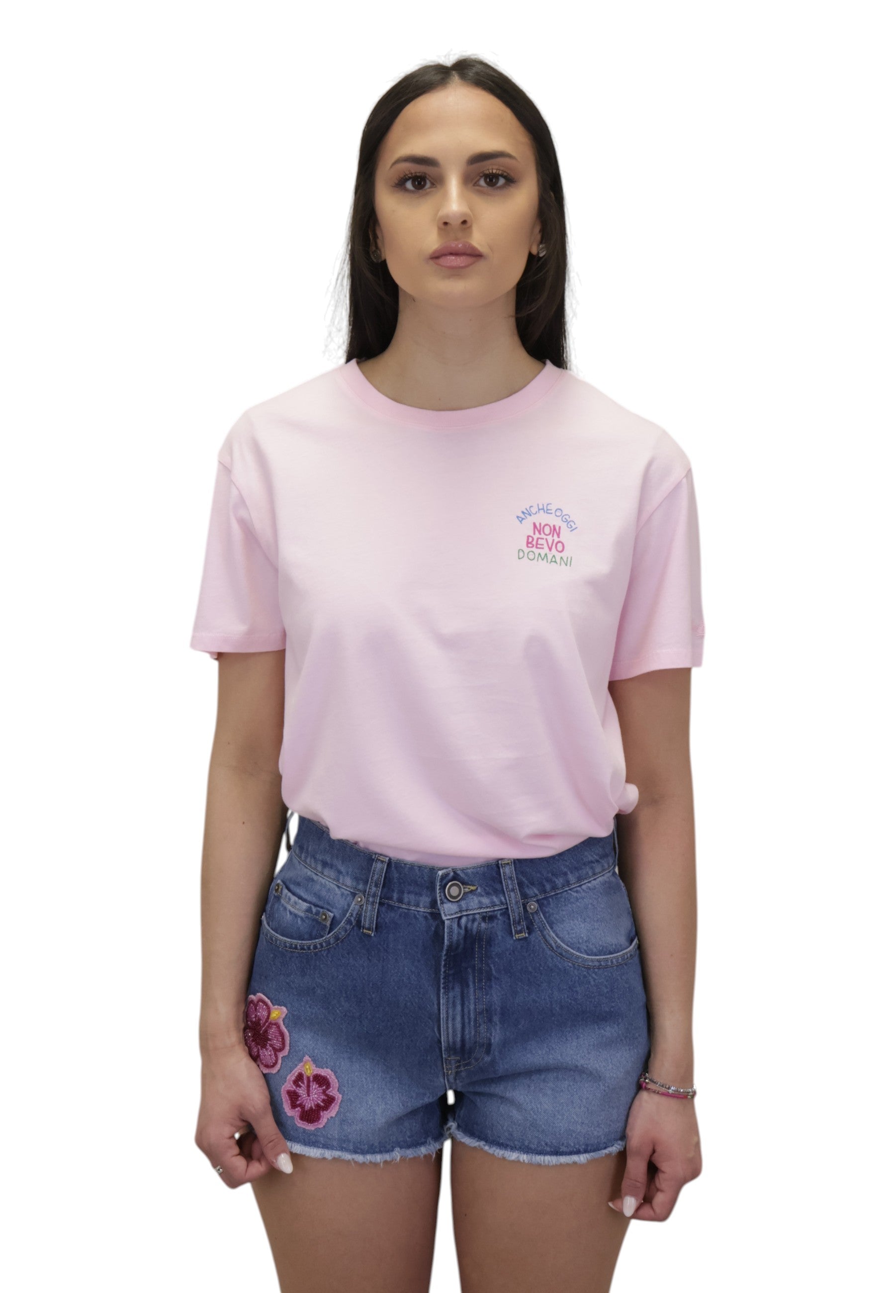 T-SHIRT Rosa Mc2 Saint Barth
