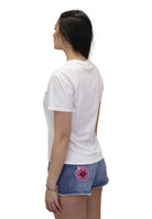 T-SHIRT Bianco Mc2 Saint Barth