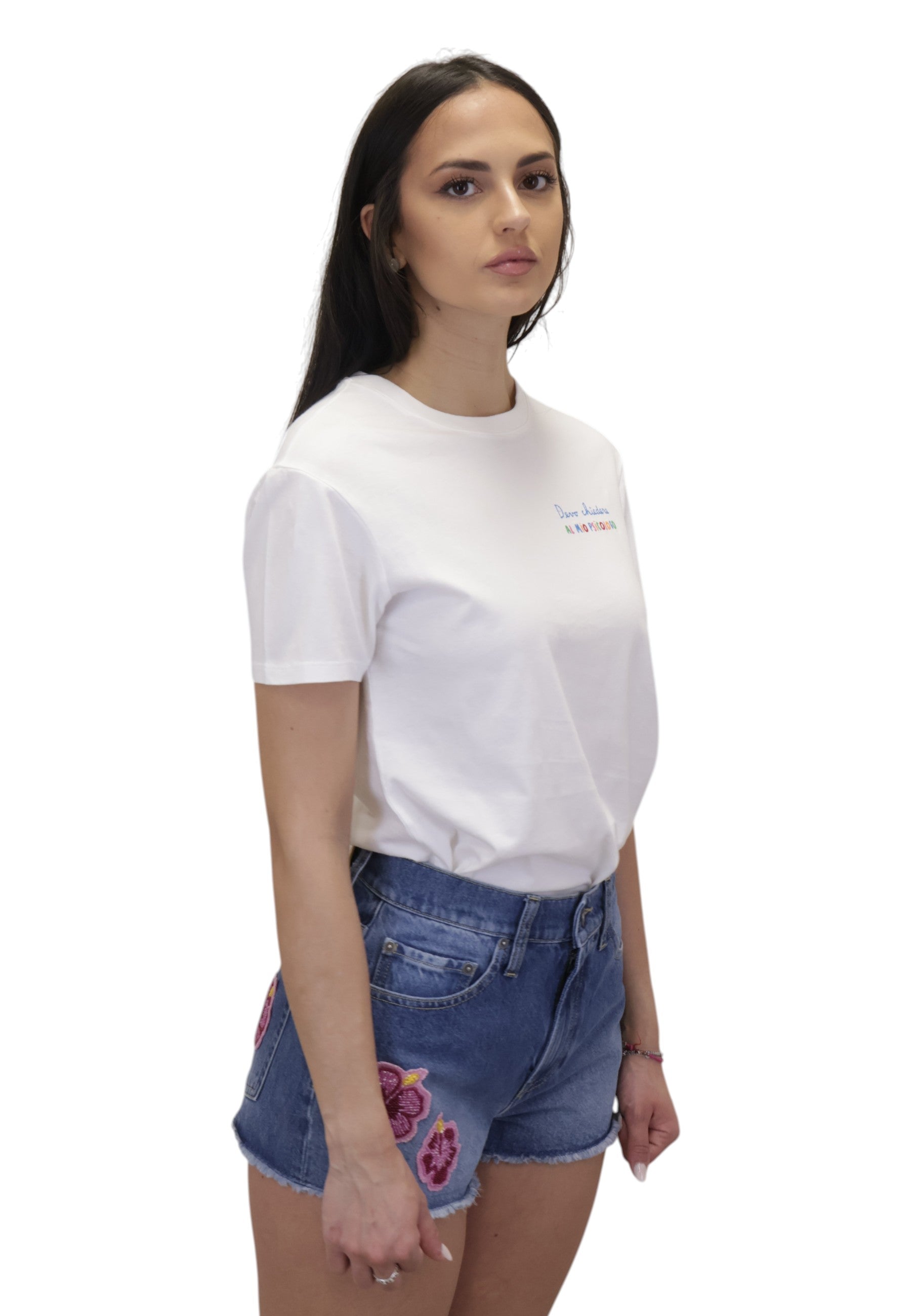 T-SHIRT Bianco Mc2 Saint Barth