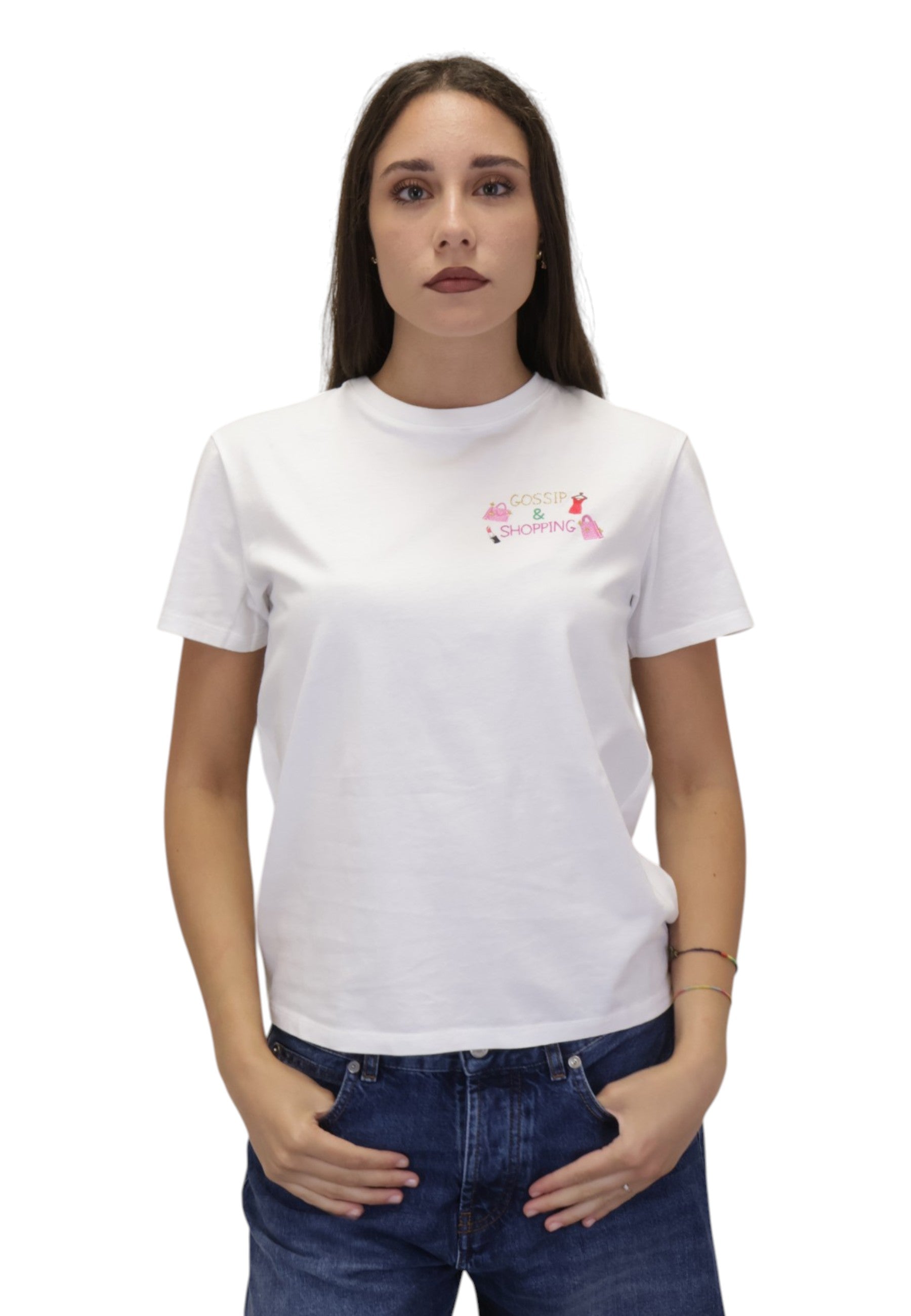 T-SHIRT Bianco Mc2 Saint Barth