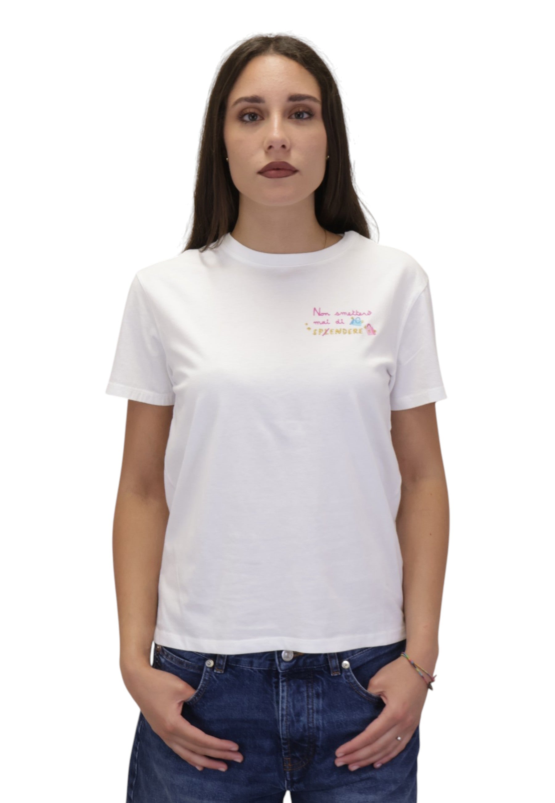 T-SHIRT Bianco Mc2 Saint Barth
