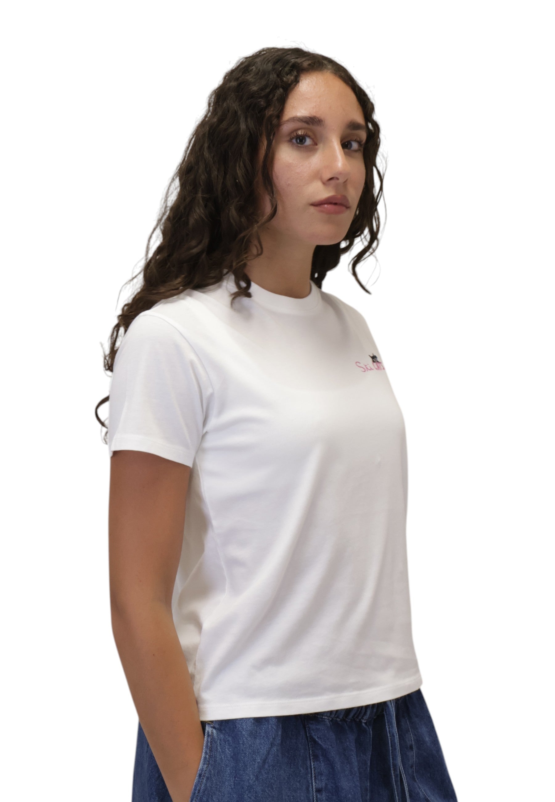 T-SHIRT Bianco Mc2 Saint Barth