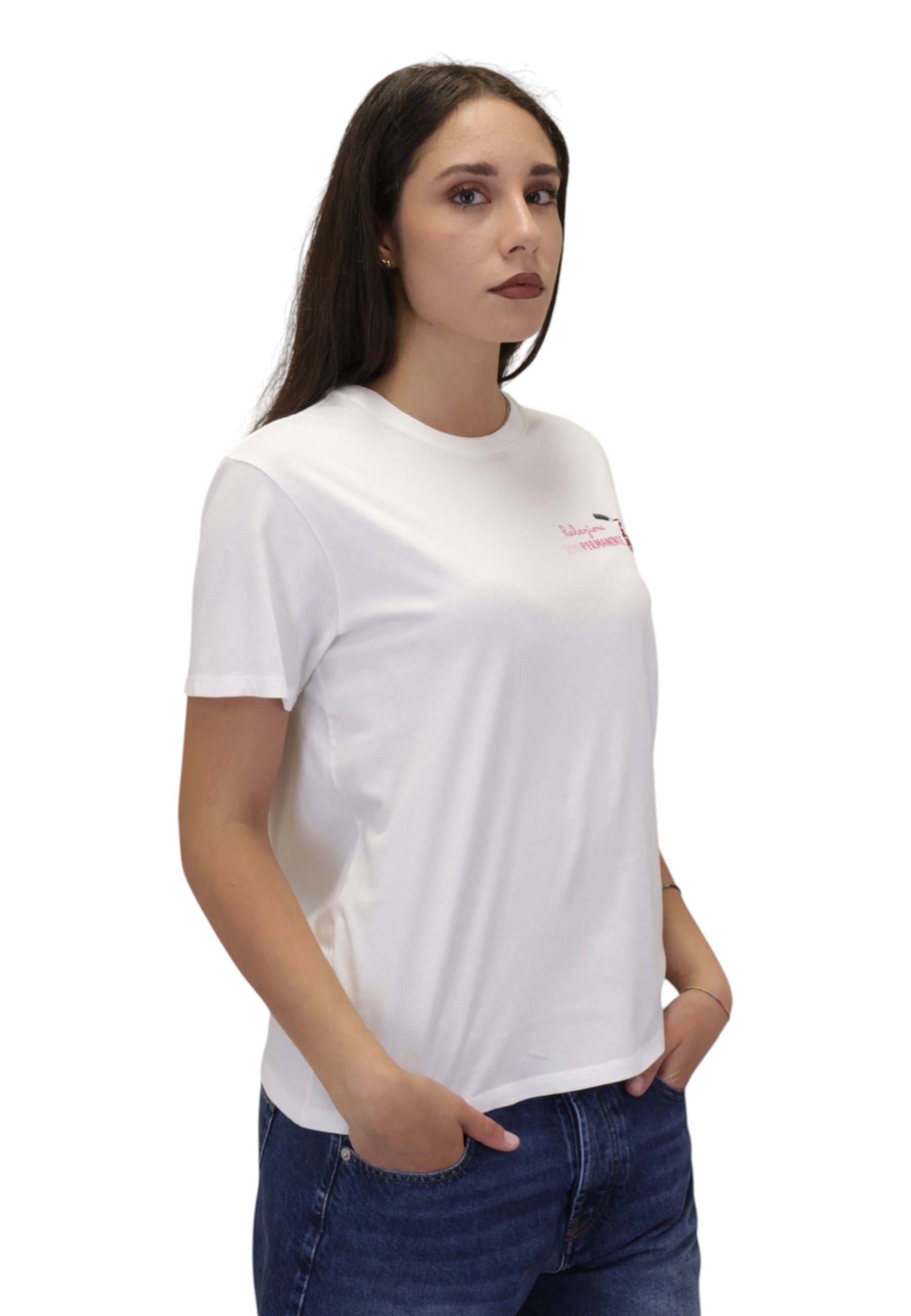 T-SHIRT Bianco Mc2 Saint Barth