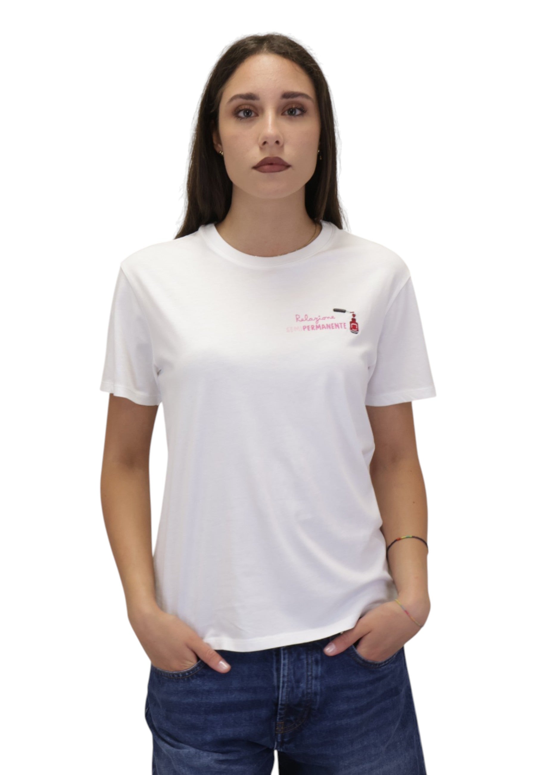 T-SHIRT Bianco Mc2 Saint Barth