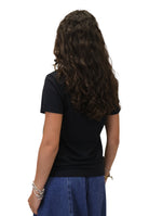 T-SHIRT Nero Mc2 Saint Barth