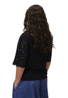T-SHIRT Nero Mc2 Saint Barth