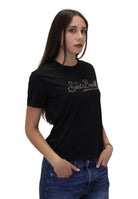 T-SHIRT Nero Mc2 Saint Barth