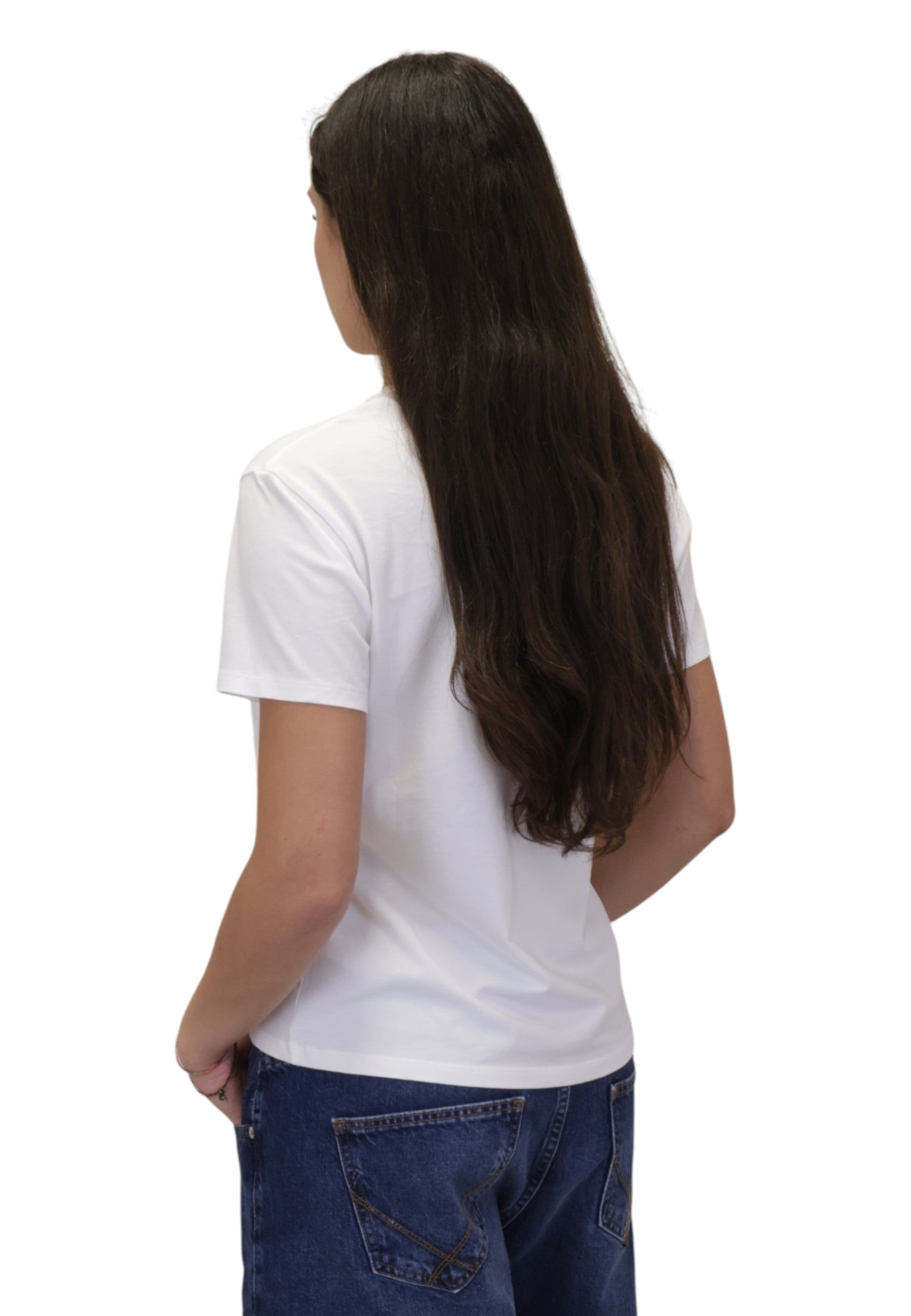 T-SHIRT Bianco Mc2 Saint Barth