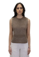 MAGLIE A GIROCOLLO Marrone Mc2 Saint Barth