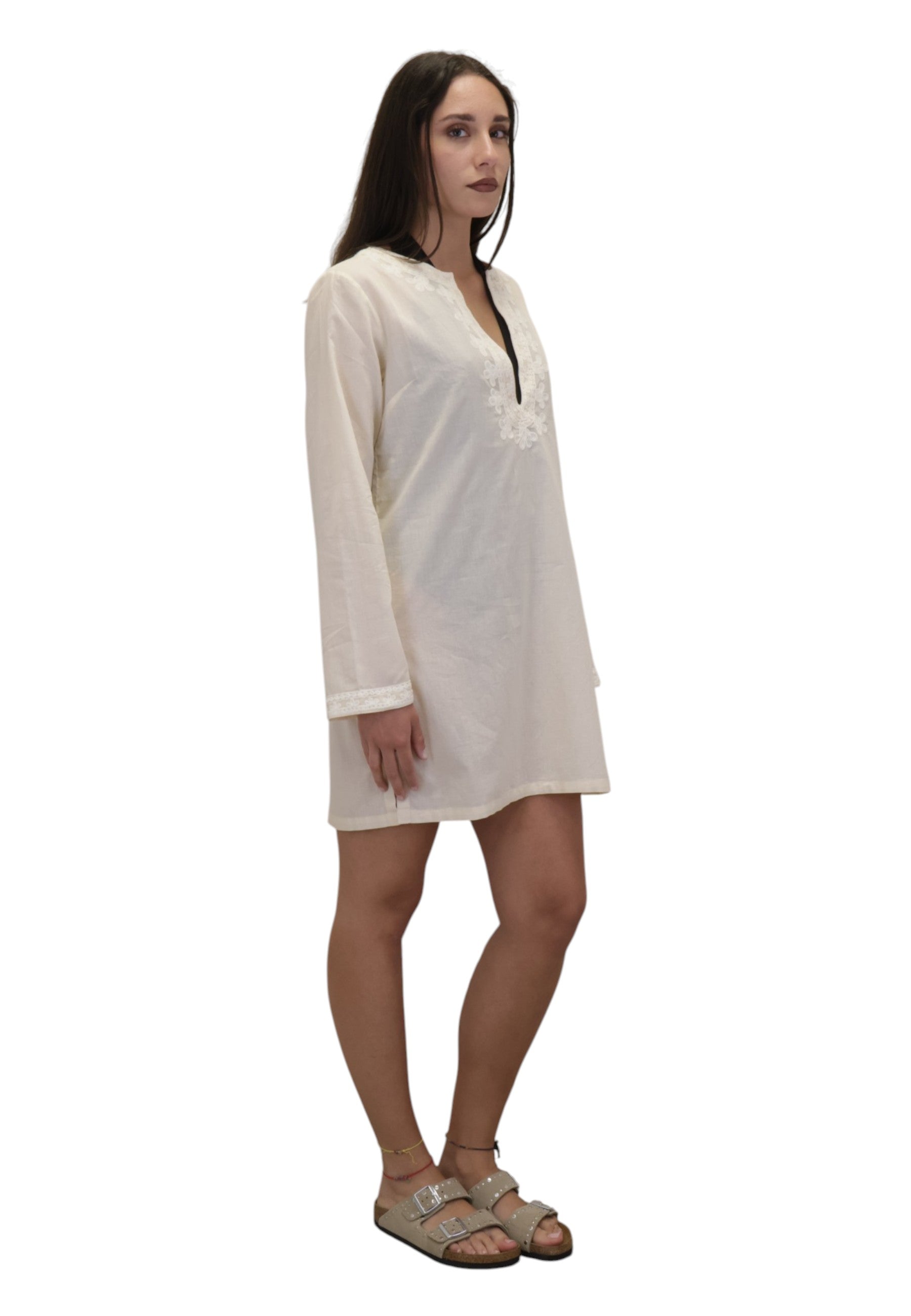 CAFTANI Beige Mc2 Saint Barth