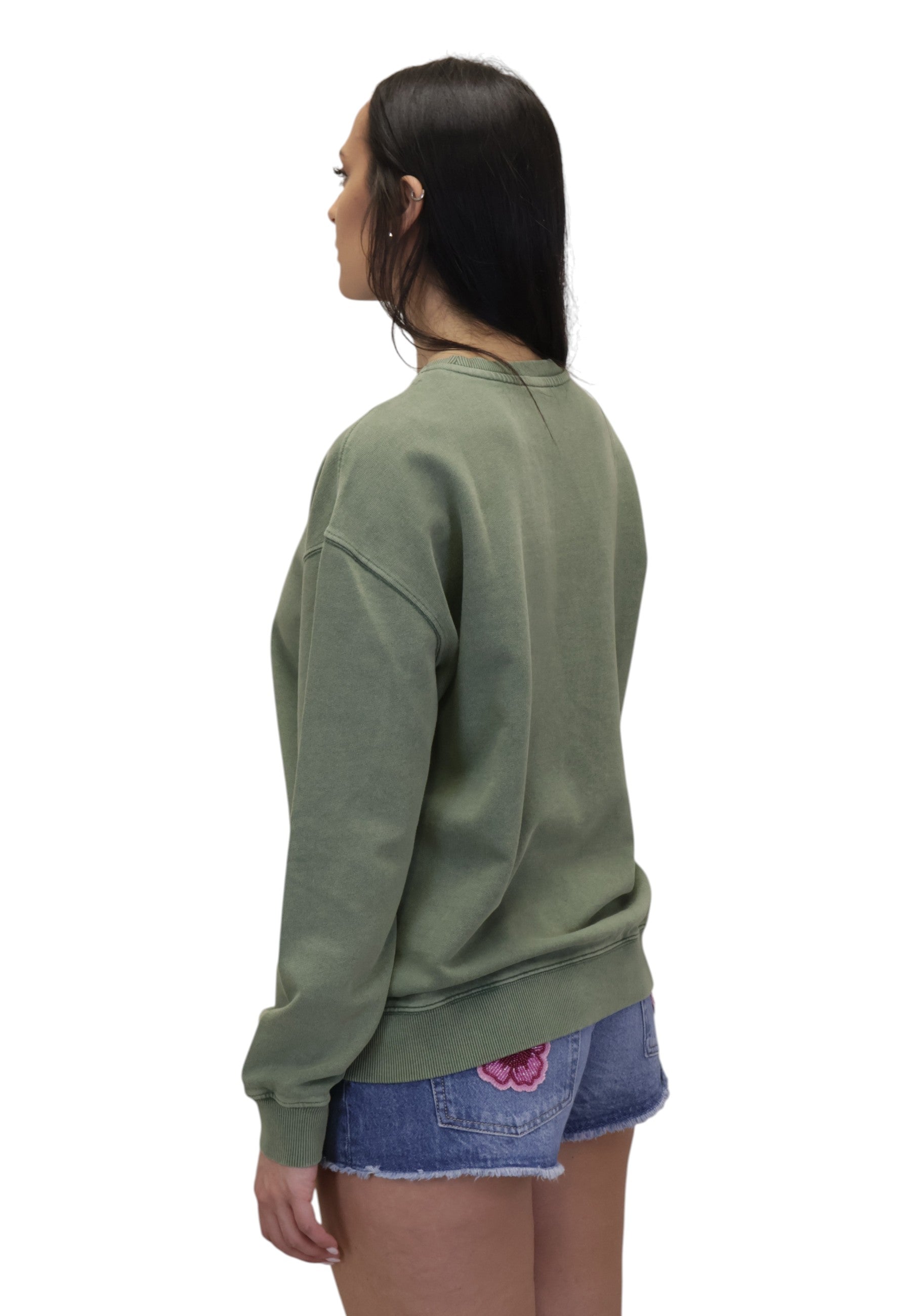 MAGLIE A GIROCOLLO Verde Mc2 Saint Barth