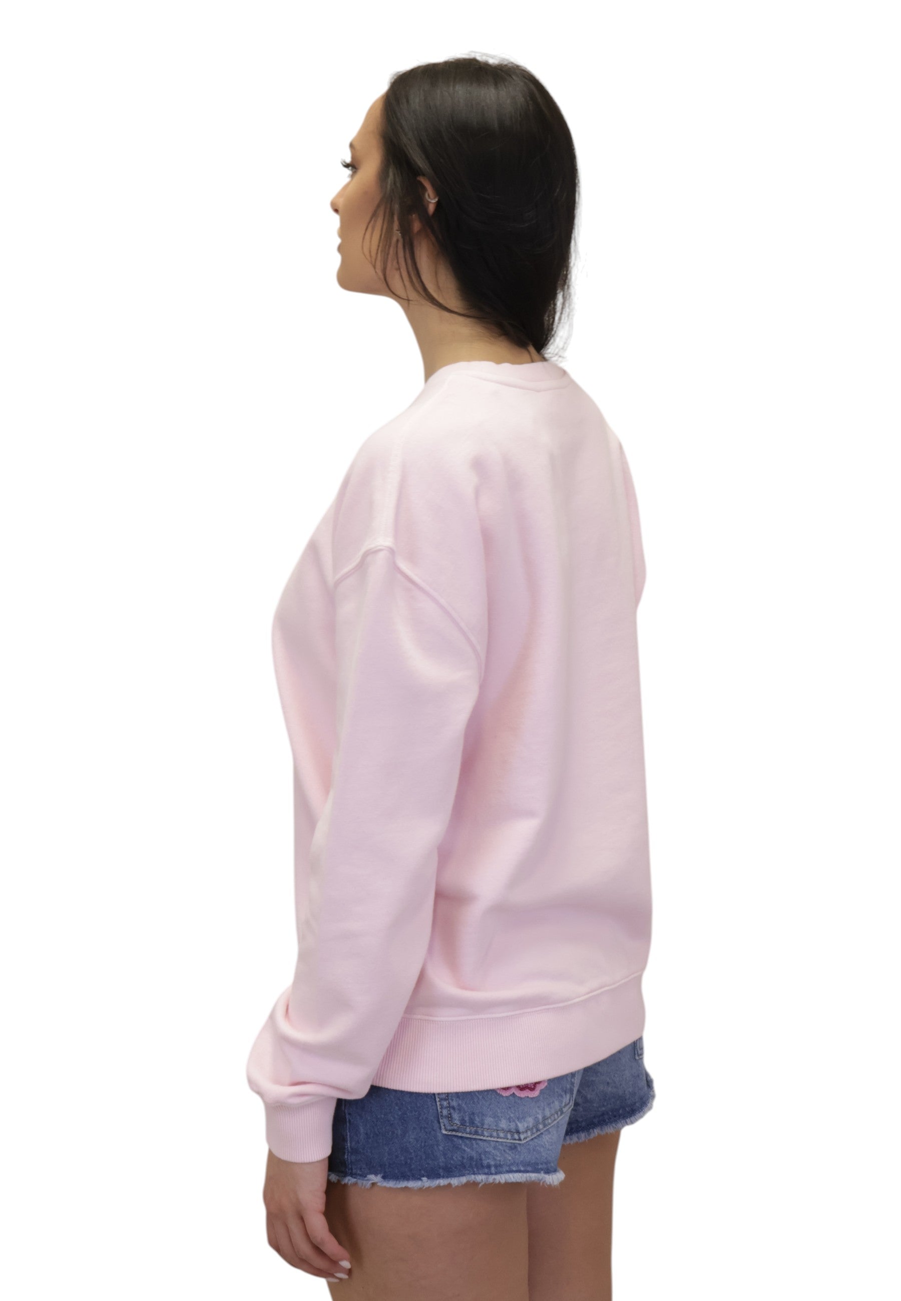 MAGLIE A GIROCOLLO Rosa Mc2 Saint Barth
