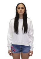 MAGLIE A GIROCOLLO Bianco Mc2 Saint Barth