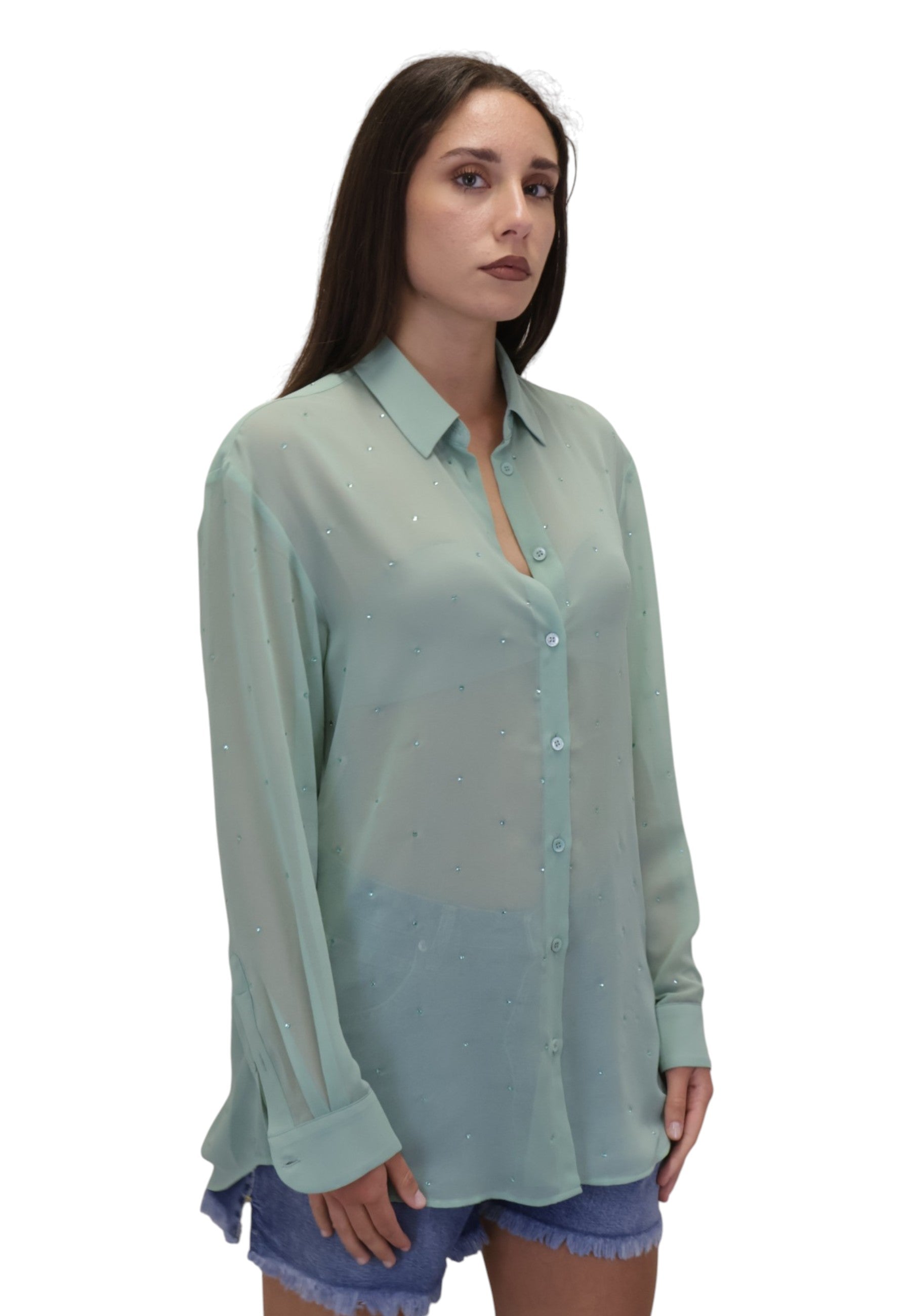 CAMICIE Verde Mc2 Saint Barth