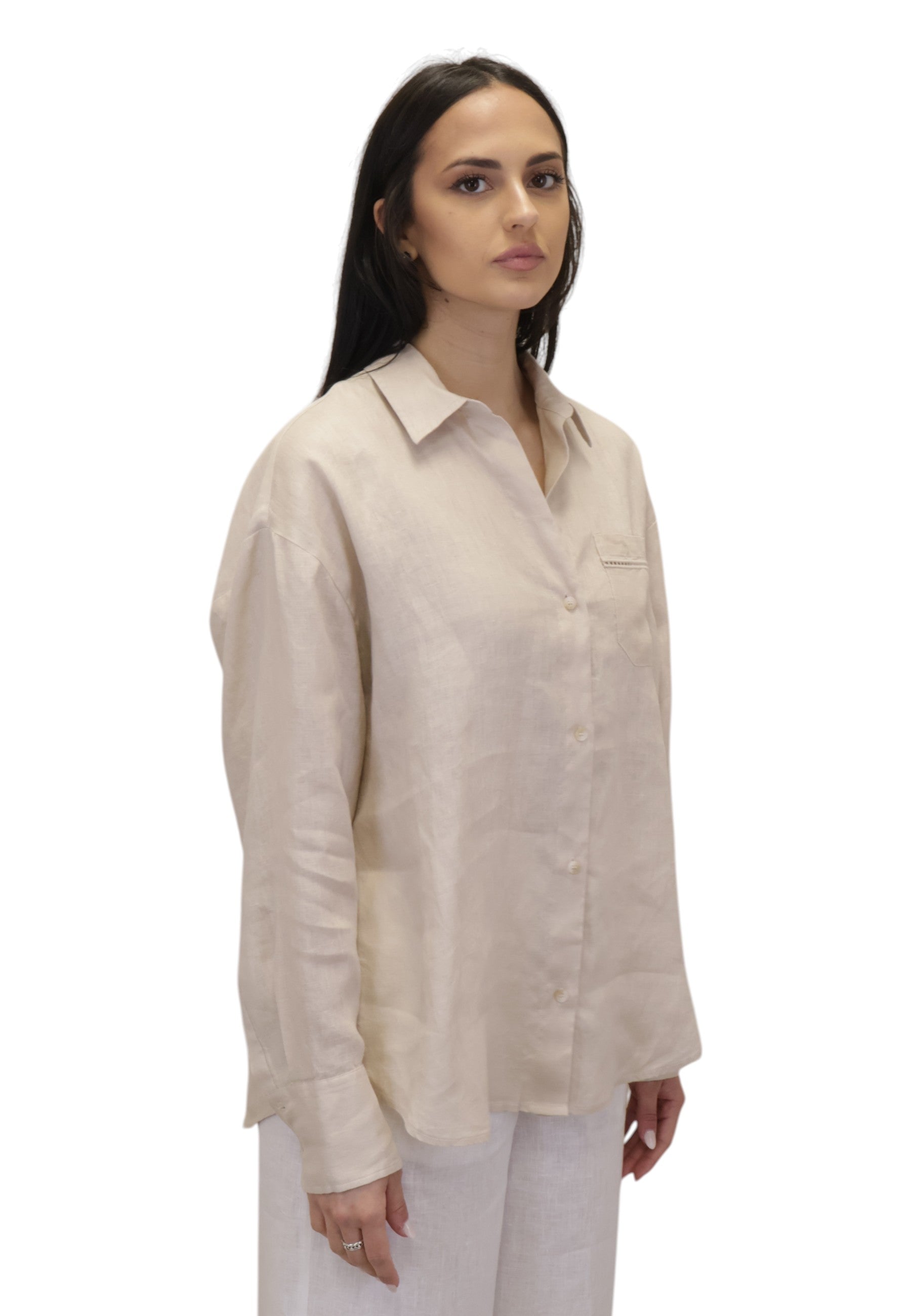 CAMICIE MANICA LUNGA Beige Mc2 Saint Barth