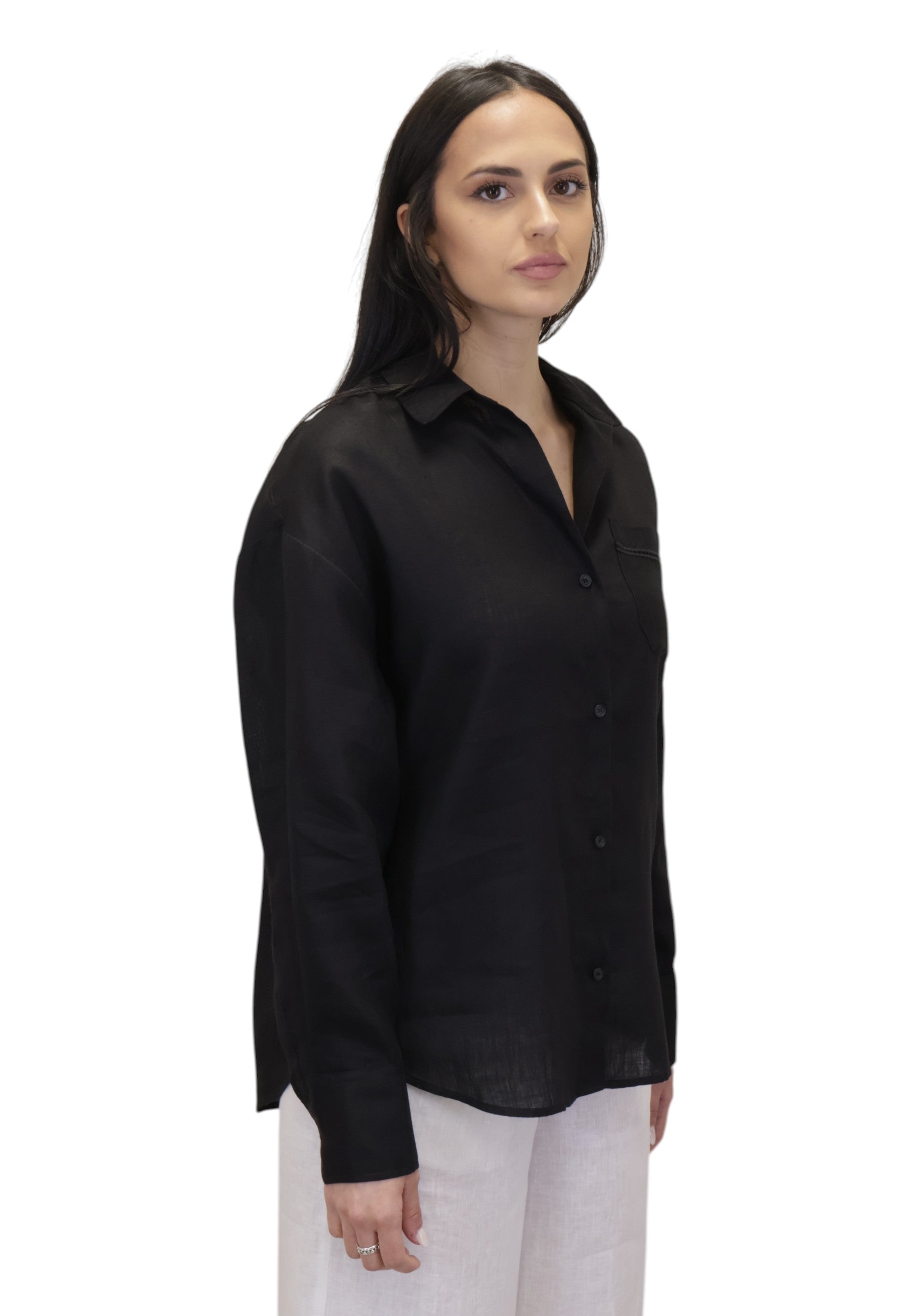 CAMICIE MANICA LUNGA Nero Mc2 Saint Barth