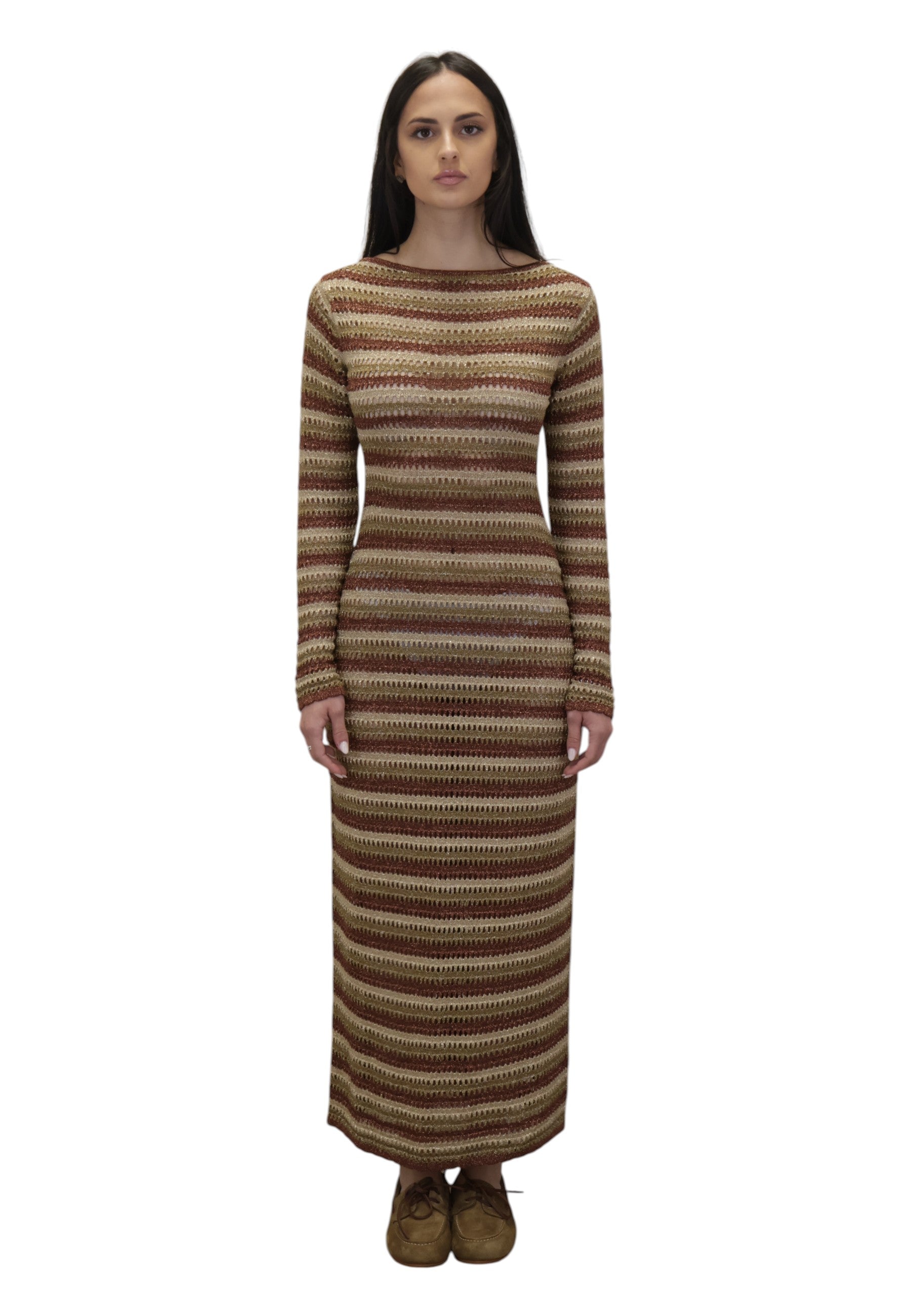 VESTITI Marrone Mc2 Saint Barth