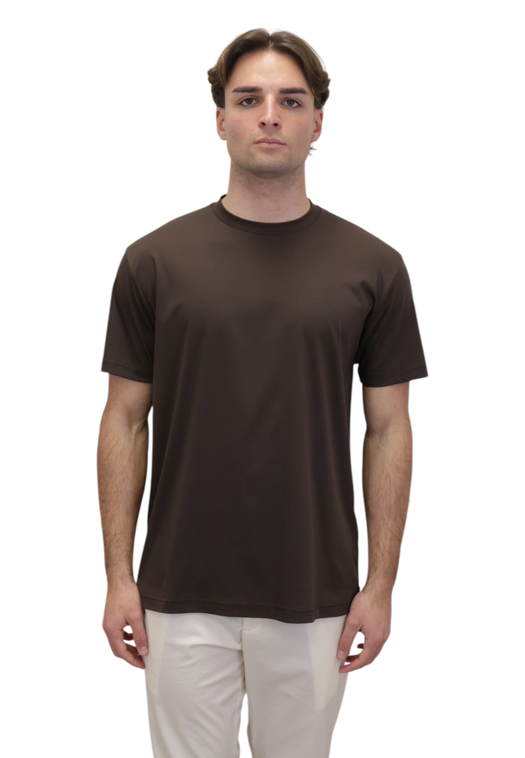 T-SHIRT Marrone Michele Carbone