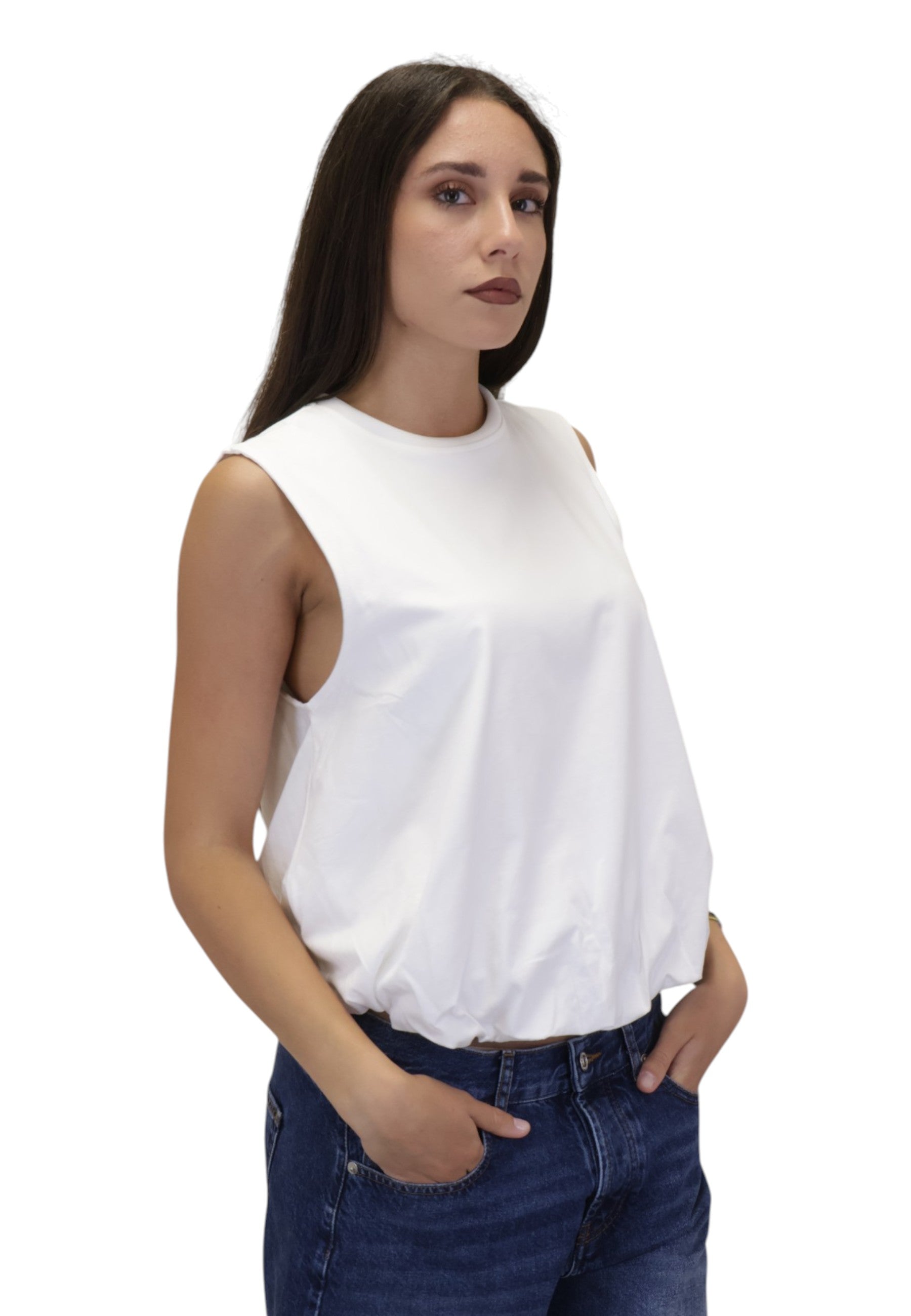 T-SHIRT Bianco Woc